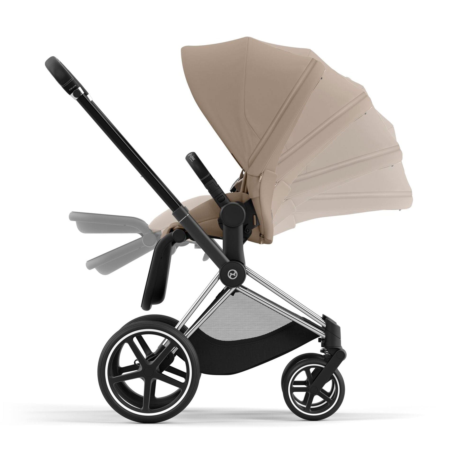 Cybex Priam & Lux Cot in Cozy Beige Baby Prams