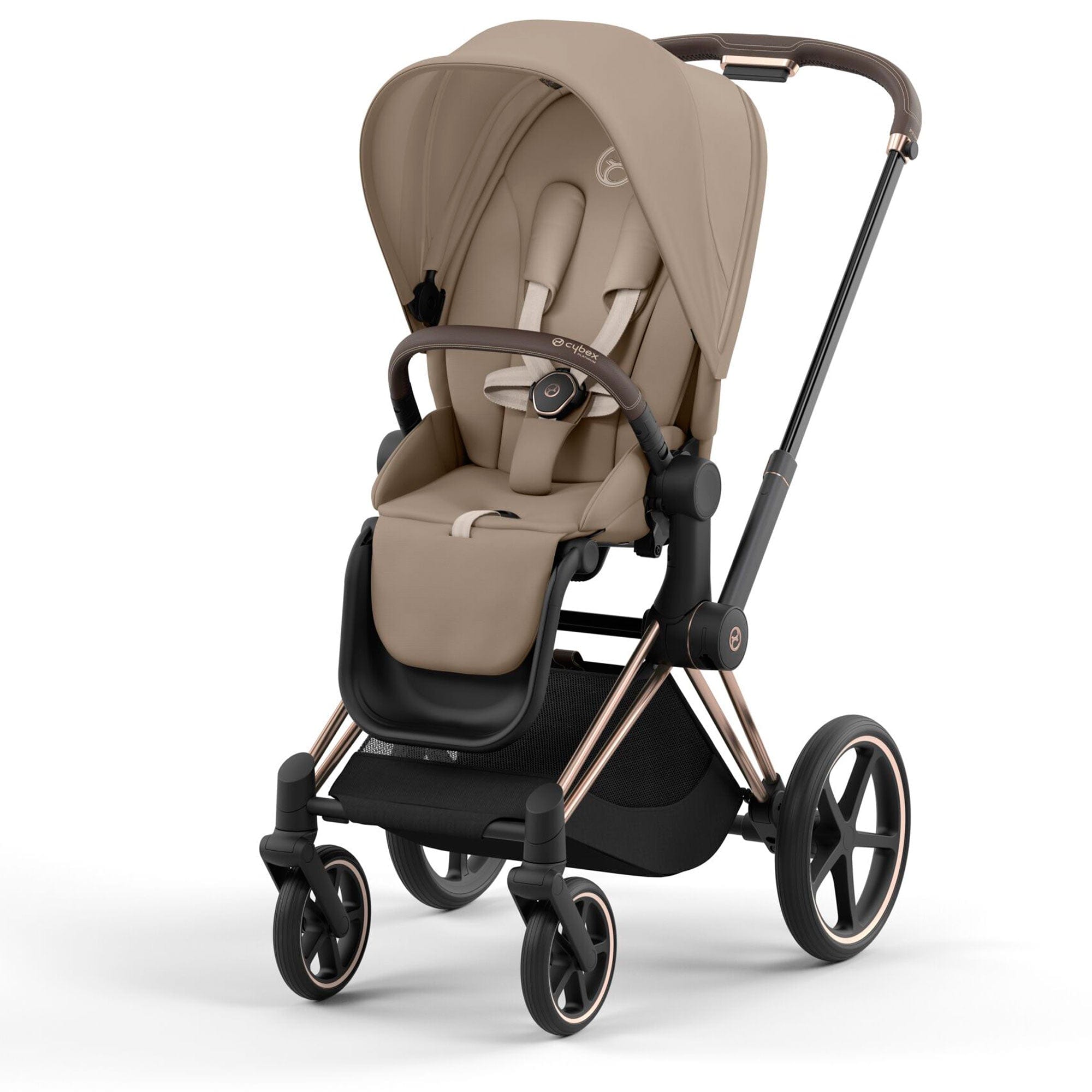 Cybex Priam & Lux Cot in Cozy Beige Baby Prams