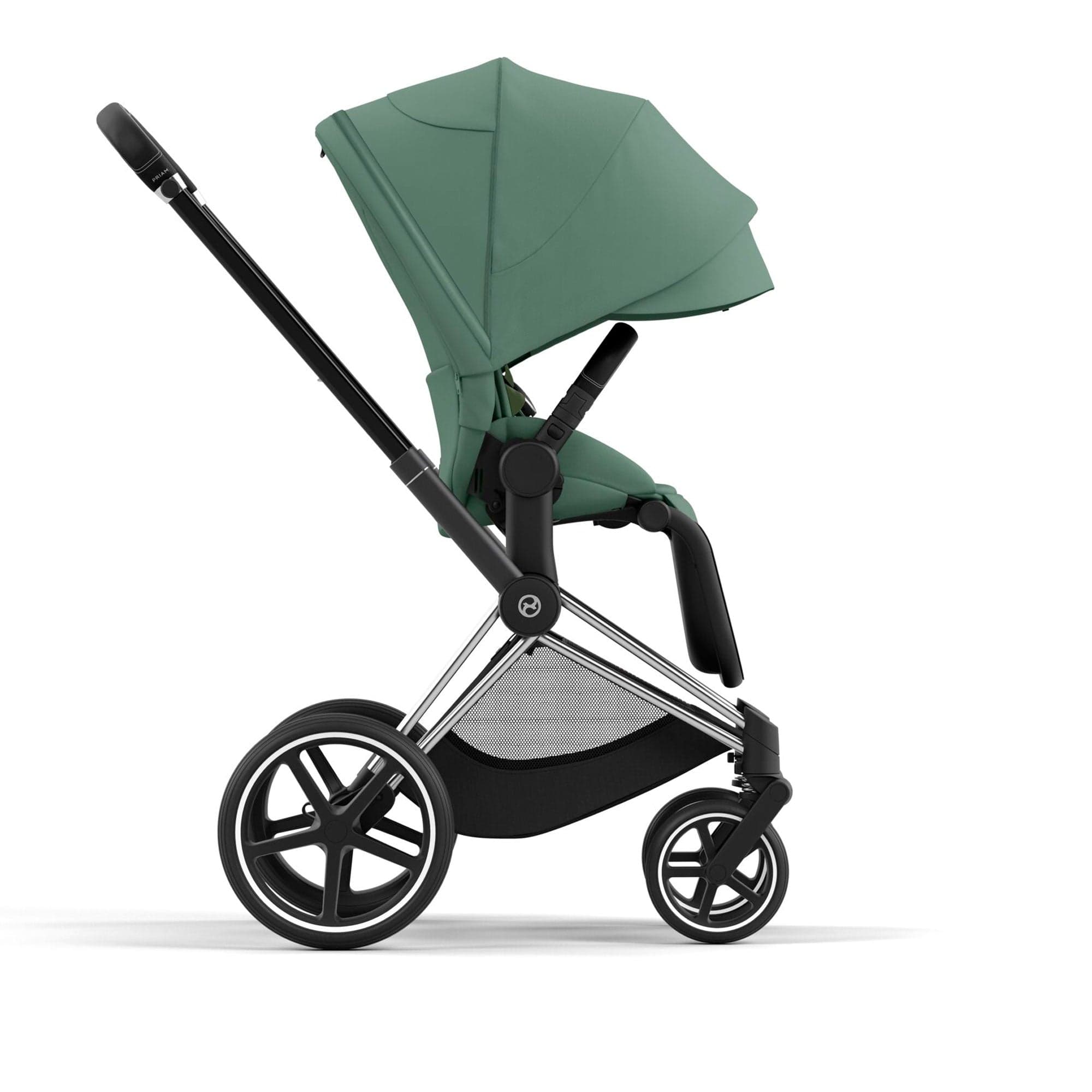 Cybex Priam Lux Cot 2023 in Leaf Green - Main Image