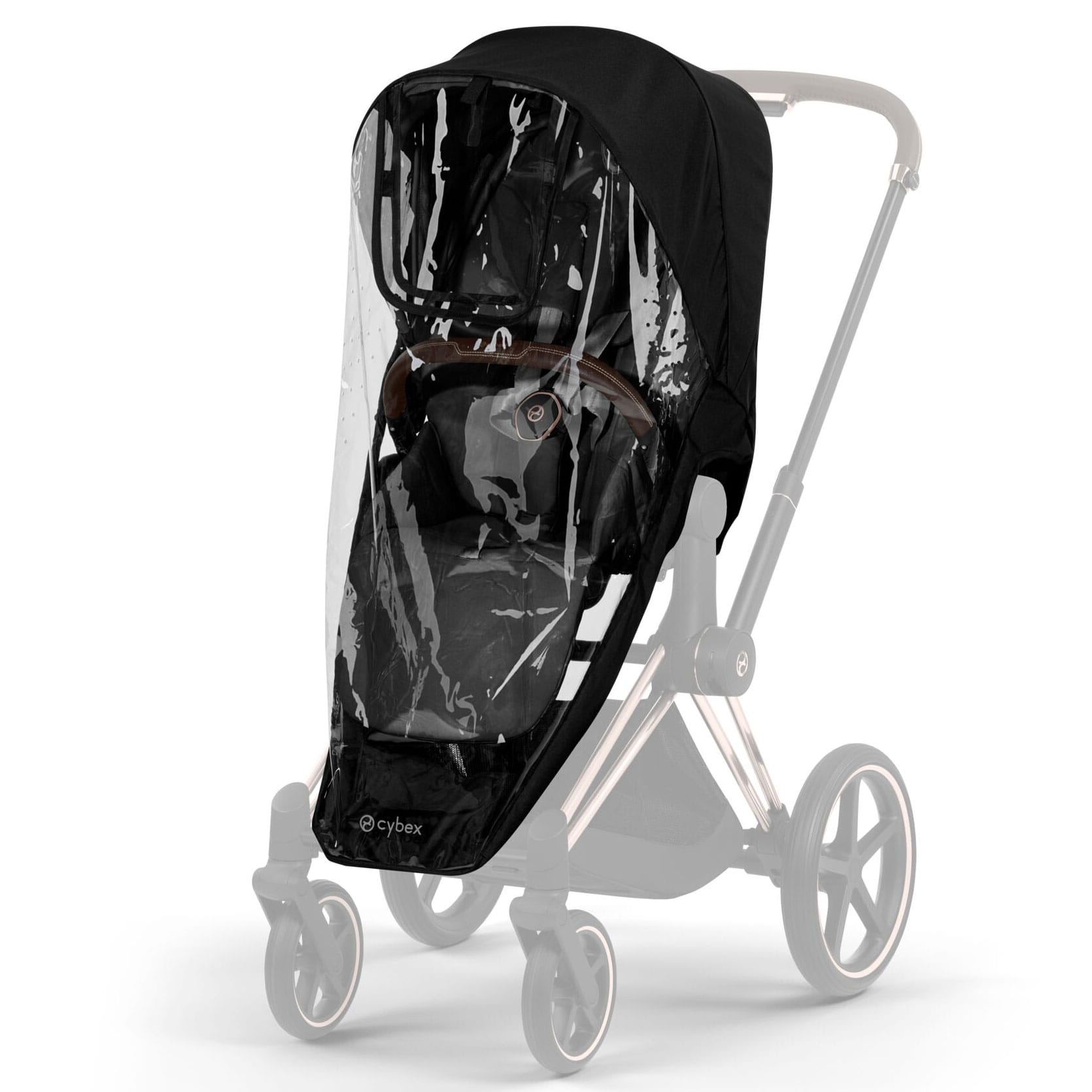 Cybex Priam Pushchair Set - Style Collection in Coconut Brown Baby Prams