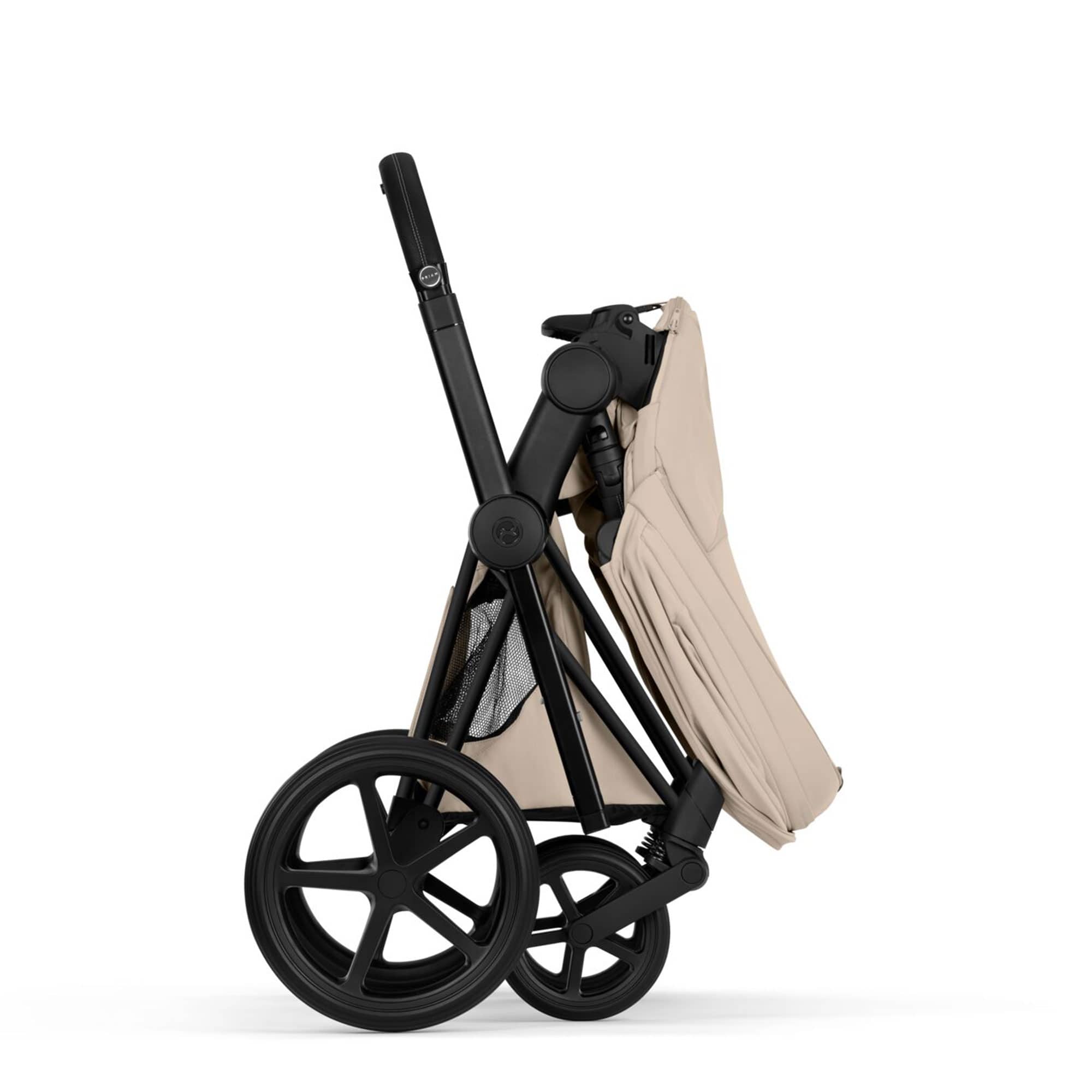 Cybex Priam Pushchair Set - Style Collection in Cozy Beige Baby Prams