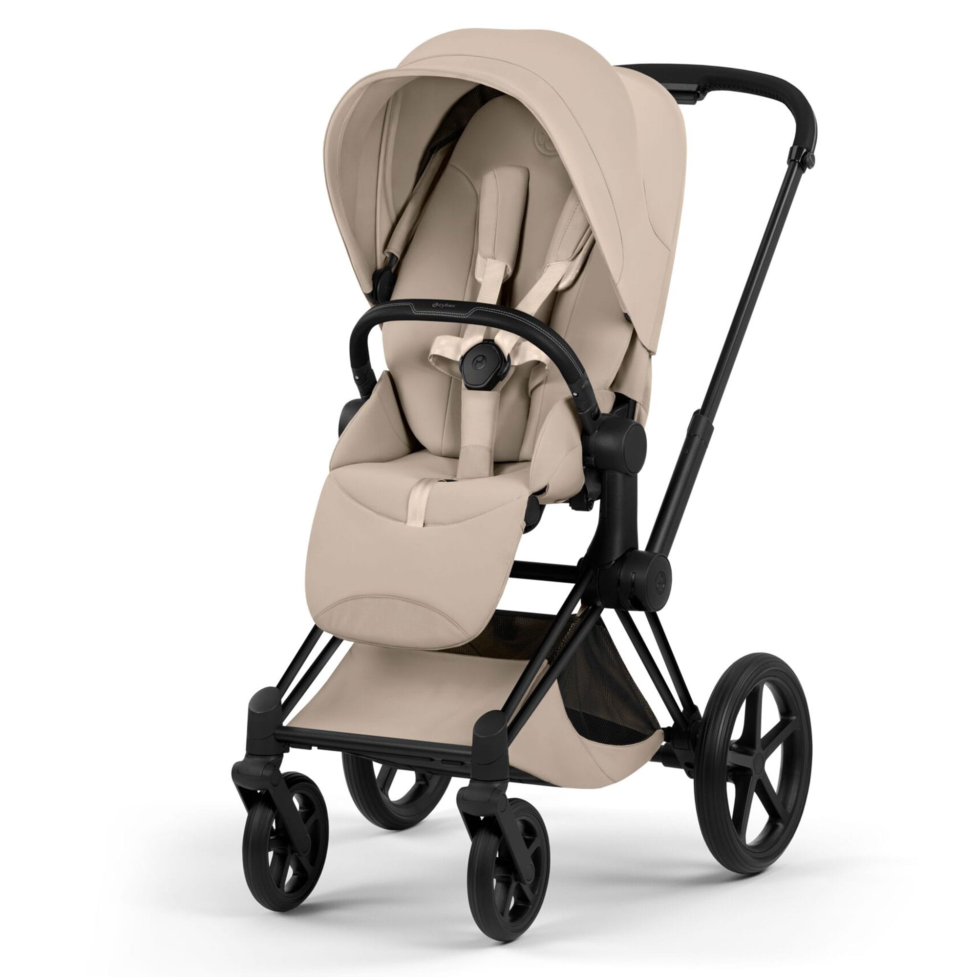 Cybex Priam Pushchair Set - Style Collection in Cozy Beige Baby Prams