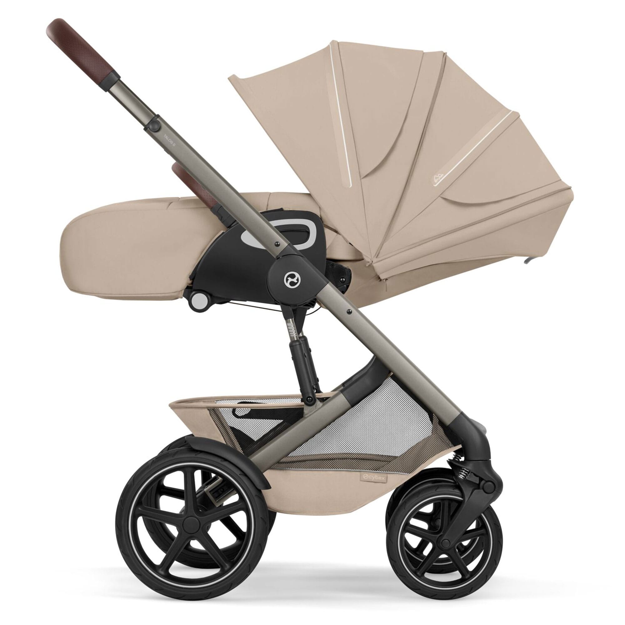 Cybex Talos Foldable Carrycot Accessory Bundle  in Almond Beige Baby Prams TAL-ACC-BEI-1 4063846592043