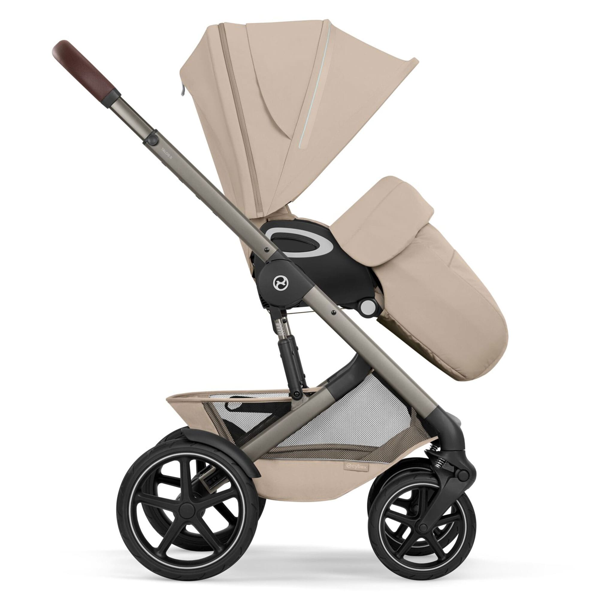 Cybex Talos Foldable Carrycot Accessory Bundle  in Almond Beige Baby Prams TAL-ACC-BEI-1 4063846592043