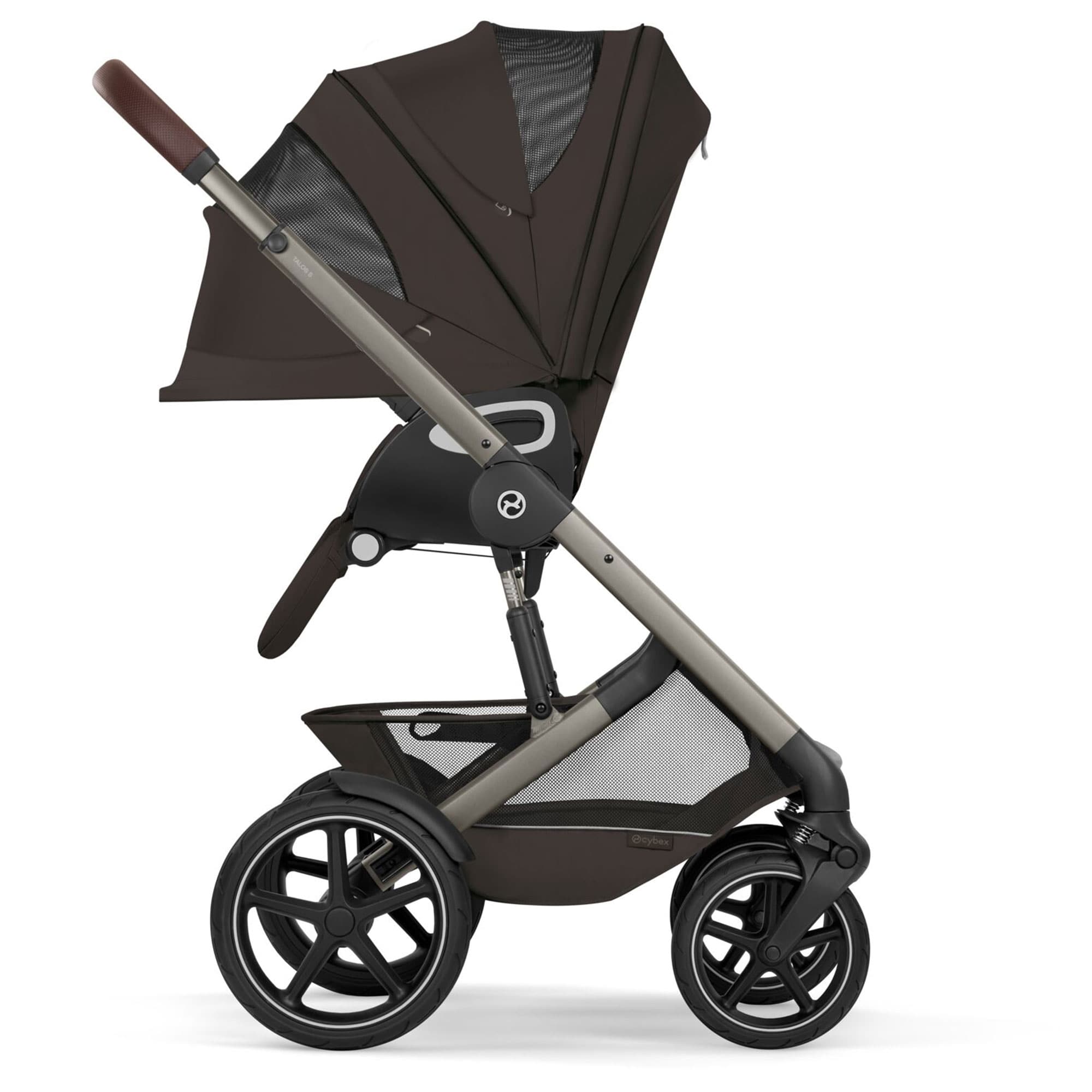 Cybex Talos Foldable Carrycot Accessory Bundle  in Chocolate Brown Baby Prams TAL-ACC-BRN-1 4063846592104