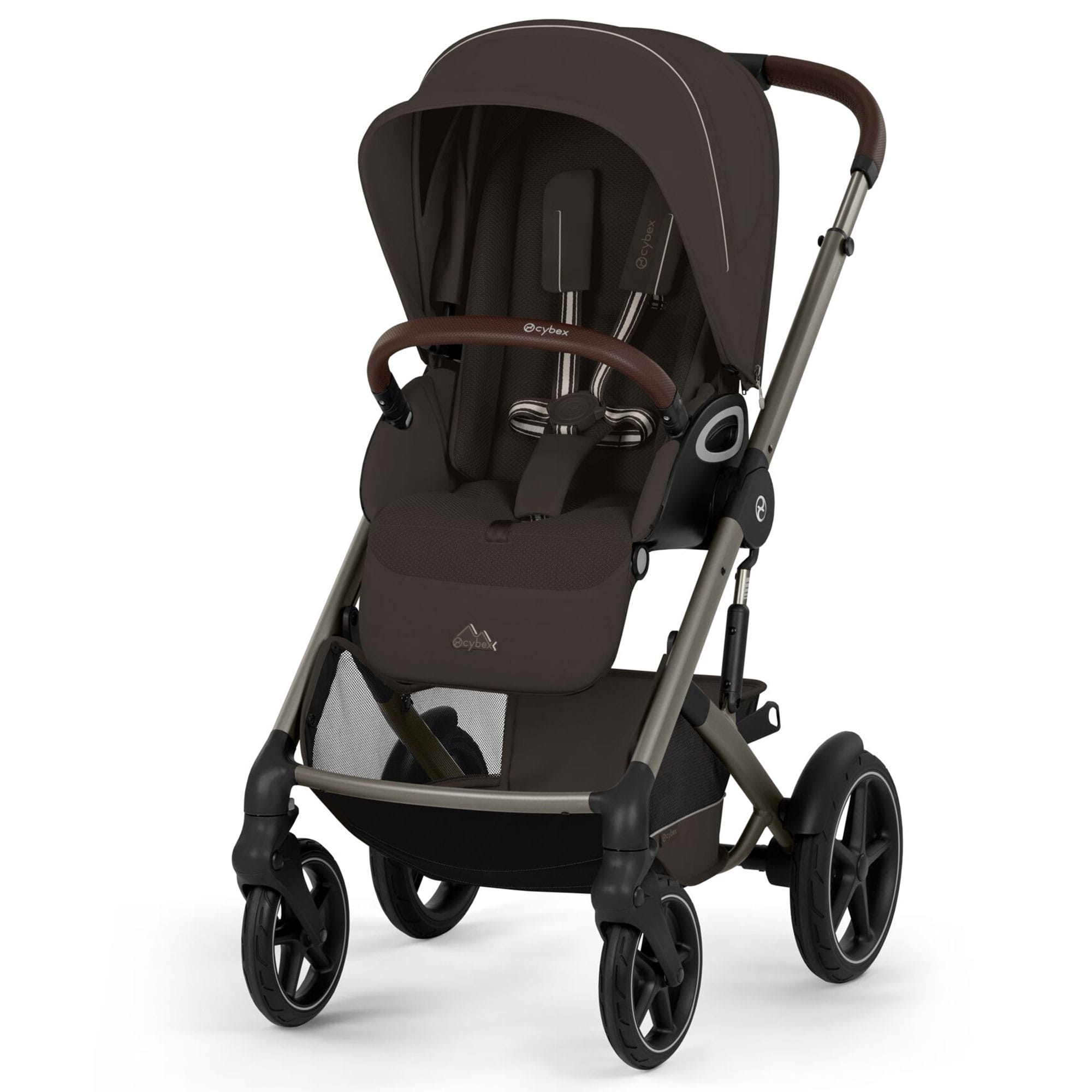 Cybex Talos Foldable Carrycot Accessory Bundle  in Chocolate Brown Baby Prams TAL-ACC-BRN-1 4063846592104