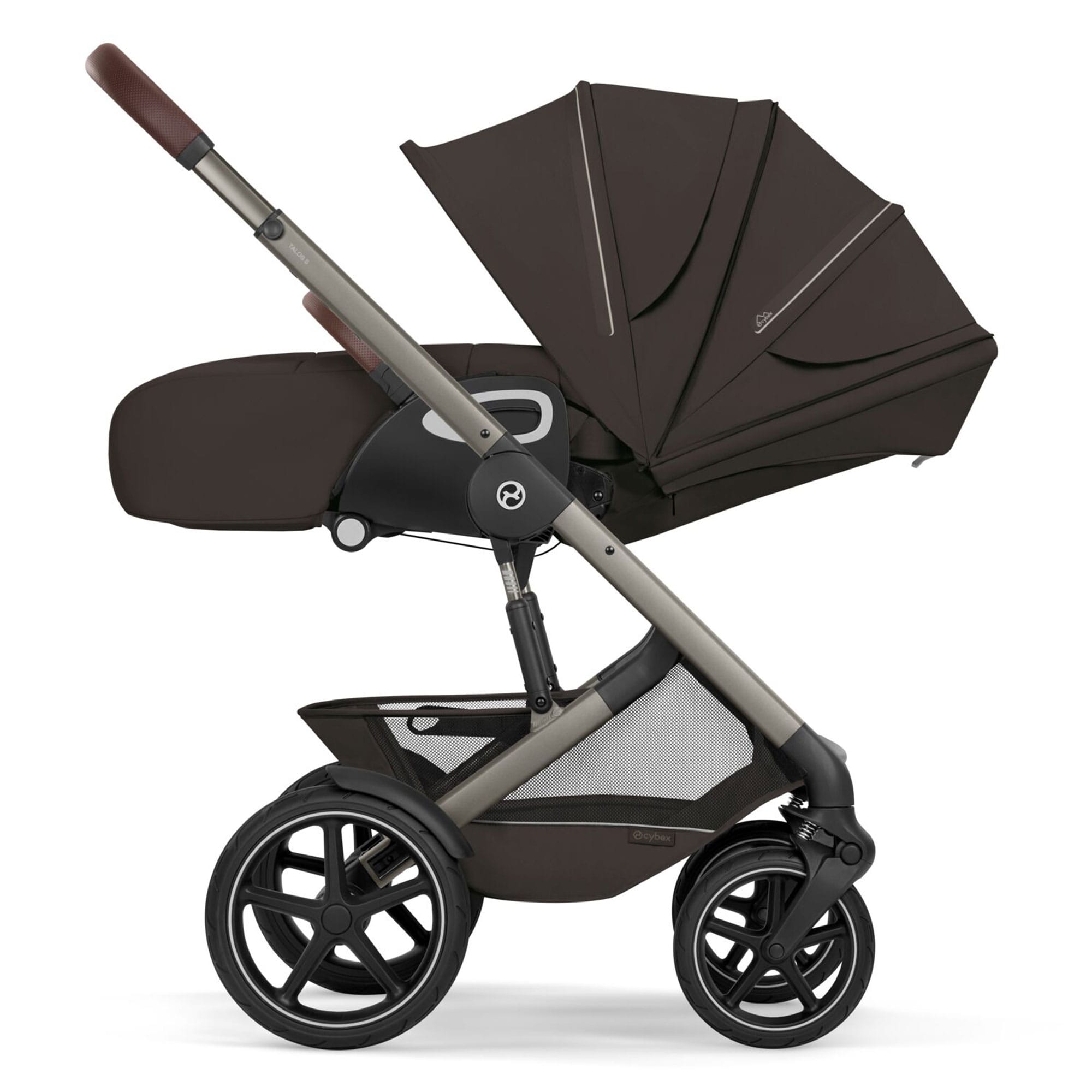 Cybex Talos Foldable Carrycot Accessory Bundle  in Chocolate Brown Baby Prams TAL-ACC-BRN-1 4063846592104