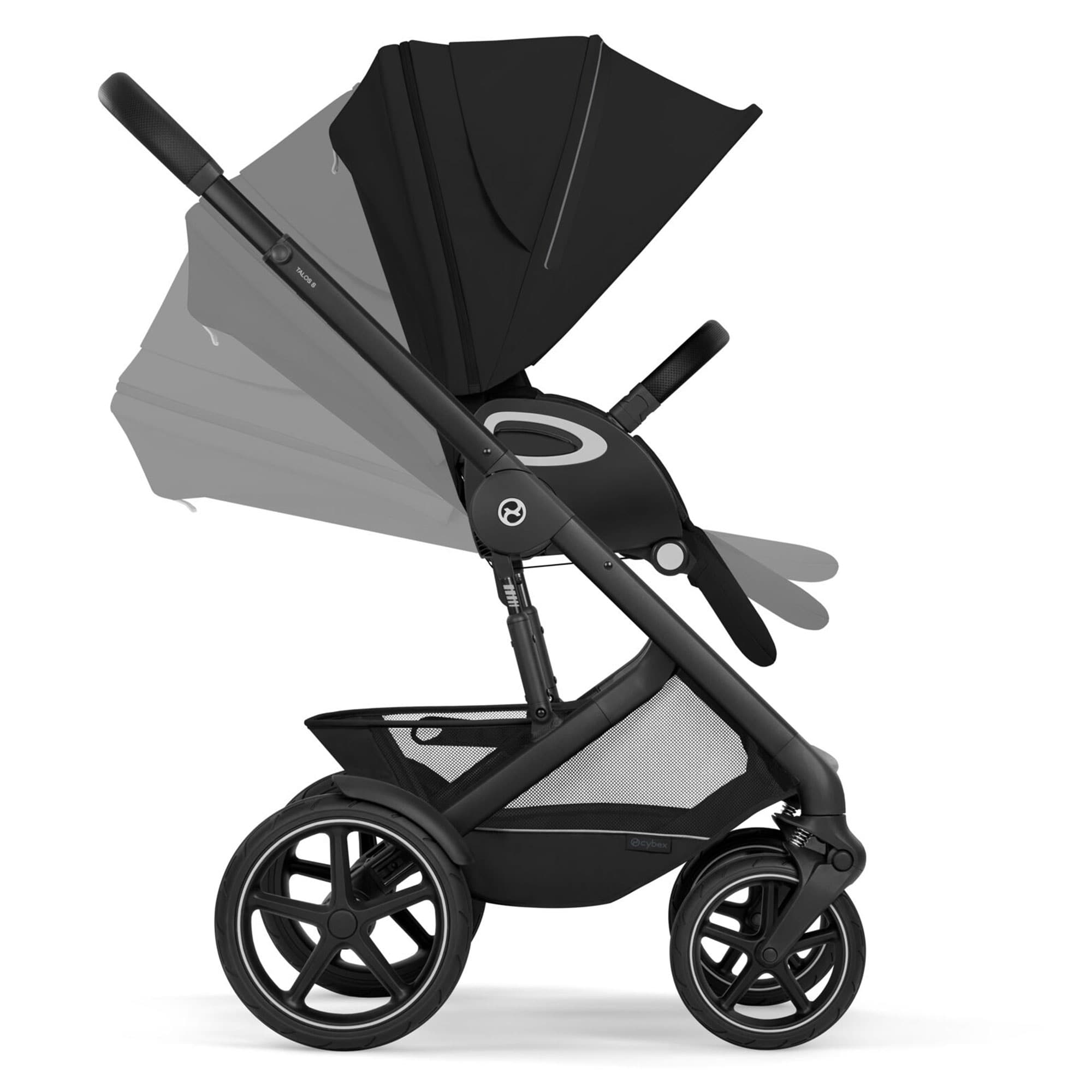 Cybex Talos Foldable Carrycot Accessory Bundle in Moon Black Baby Prams TAL-ACC-BLK-1 4063846591985