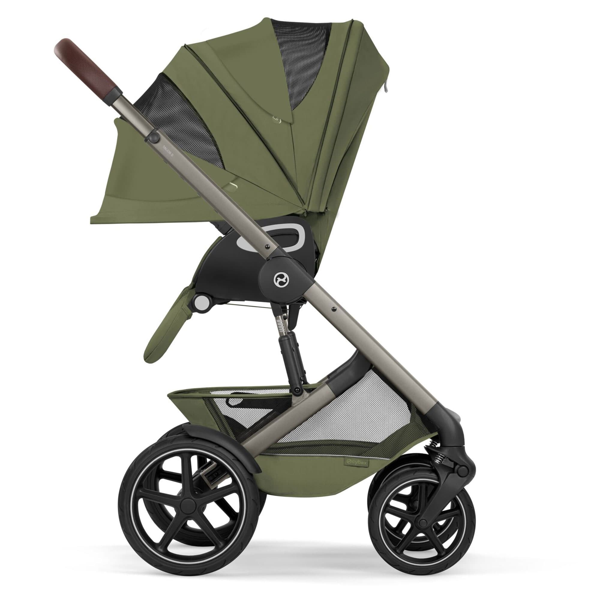 Cybex Talos Foldable Carrycot Accessory Bundle in Moss Green Baby Prams TAL-ACC-GRN-1 4063846592074