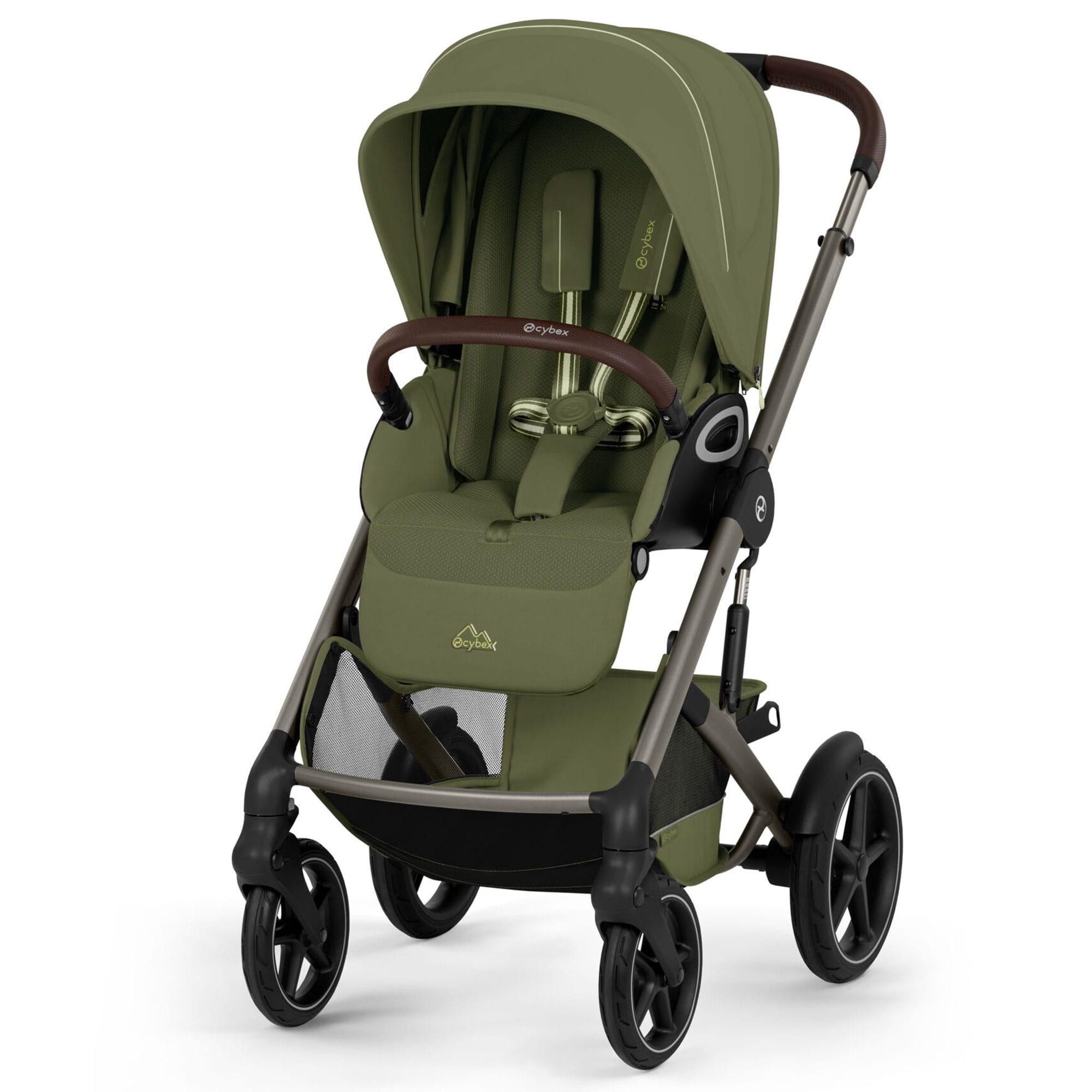 Cybex Talos Foldable Carrycot Accessory Bundle in Moss Green Baby Prams TAL-ACC-GRN-1 4063846592074