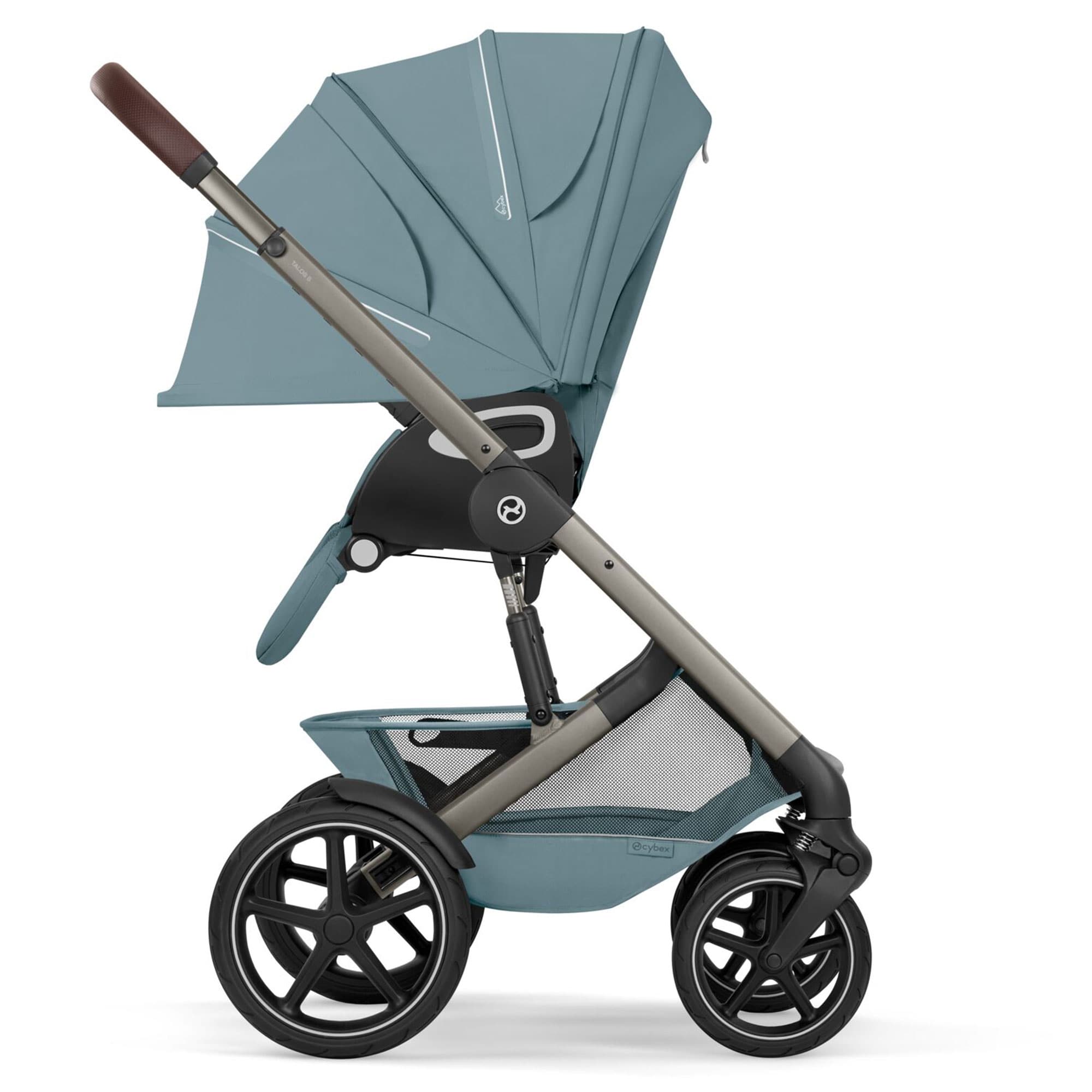 Cybex Talos Foldable Carrycot Accessory Bundle in Stormy Blue Baby Prams TAL-ACC-BLU-1 4063846592012