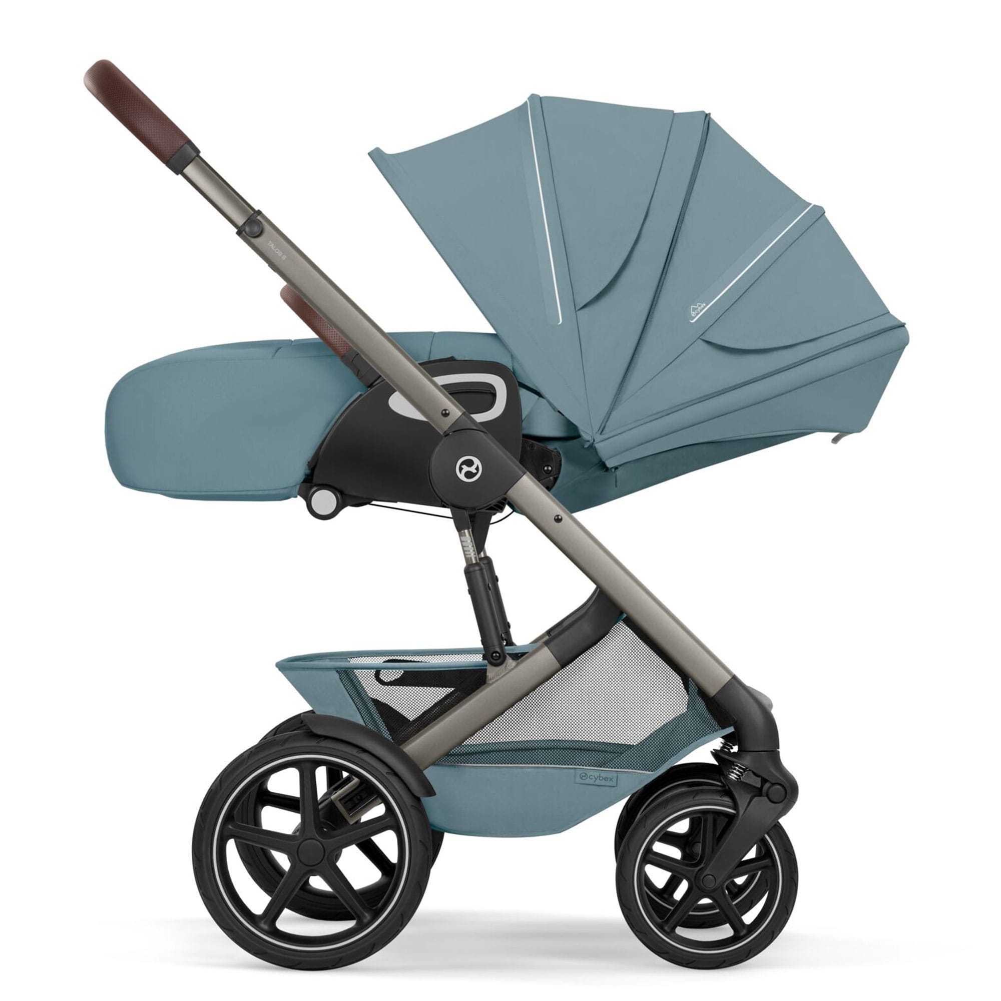 Cybex Talos Foldable Carrycot Accessory Bundle in Stormy Blue Baby Prams TAL-ACC-BLU-1 4063846592012
