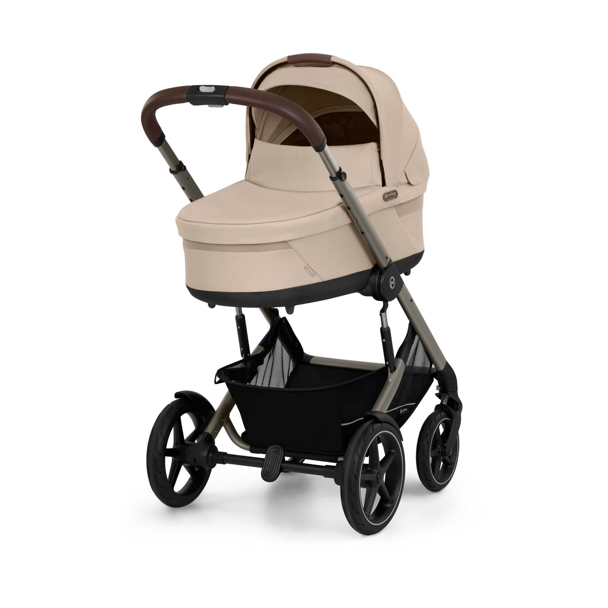 Cybex Talos S Lux 8 Piece Bundle in Almond Beige Baby Prams