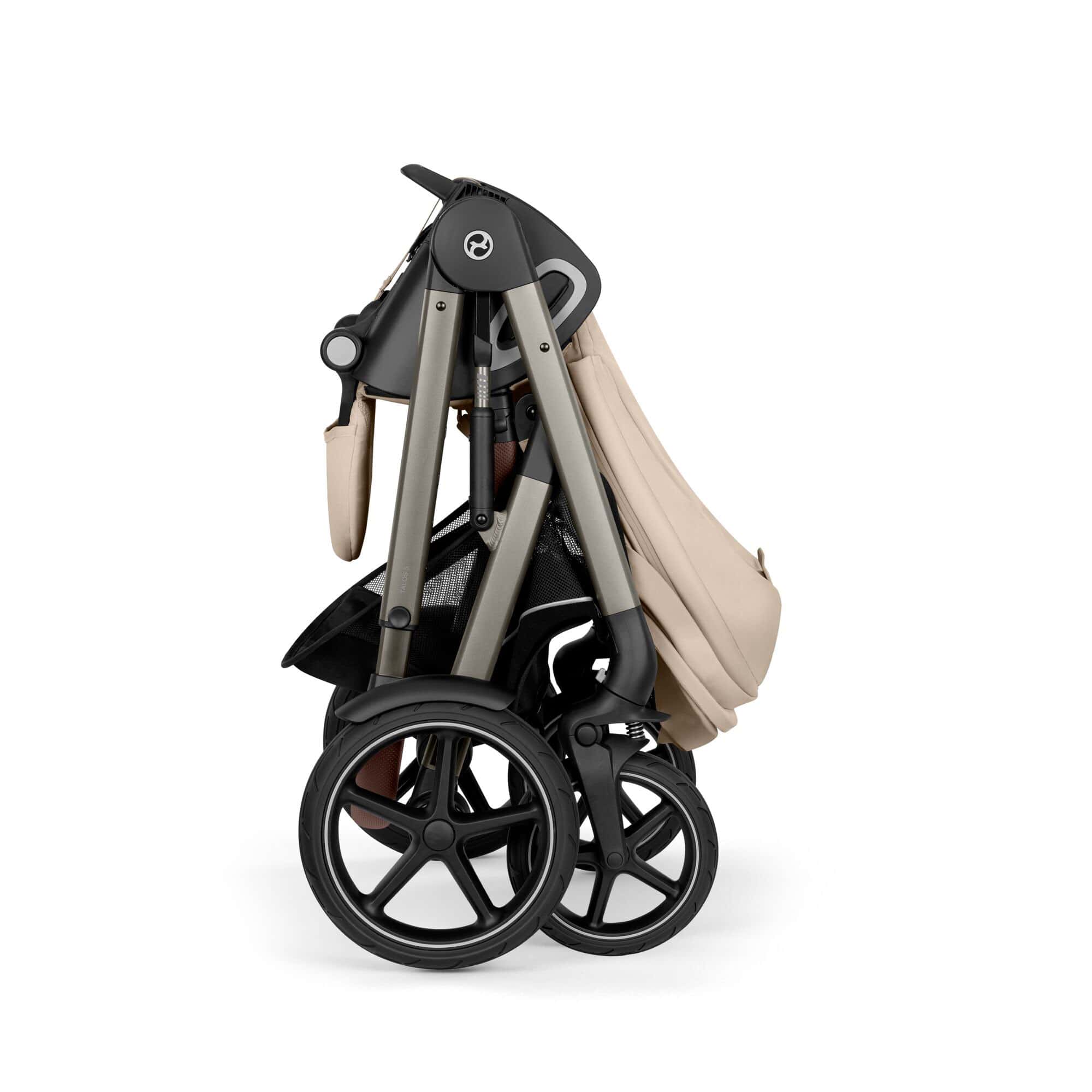 Cybex Talos S Lux 8 Piece Bundle in Almond Beige Baby Prams