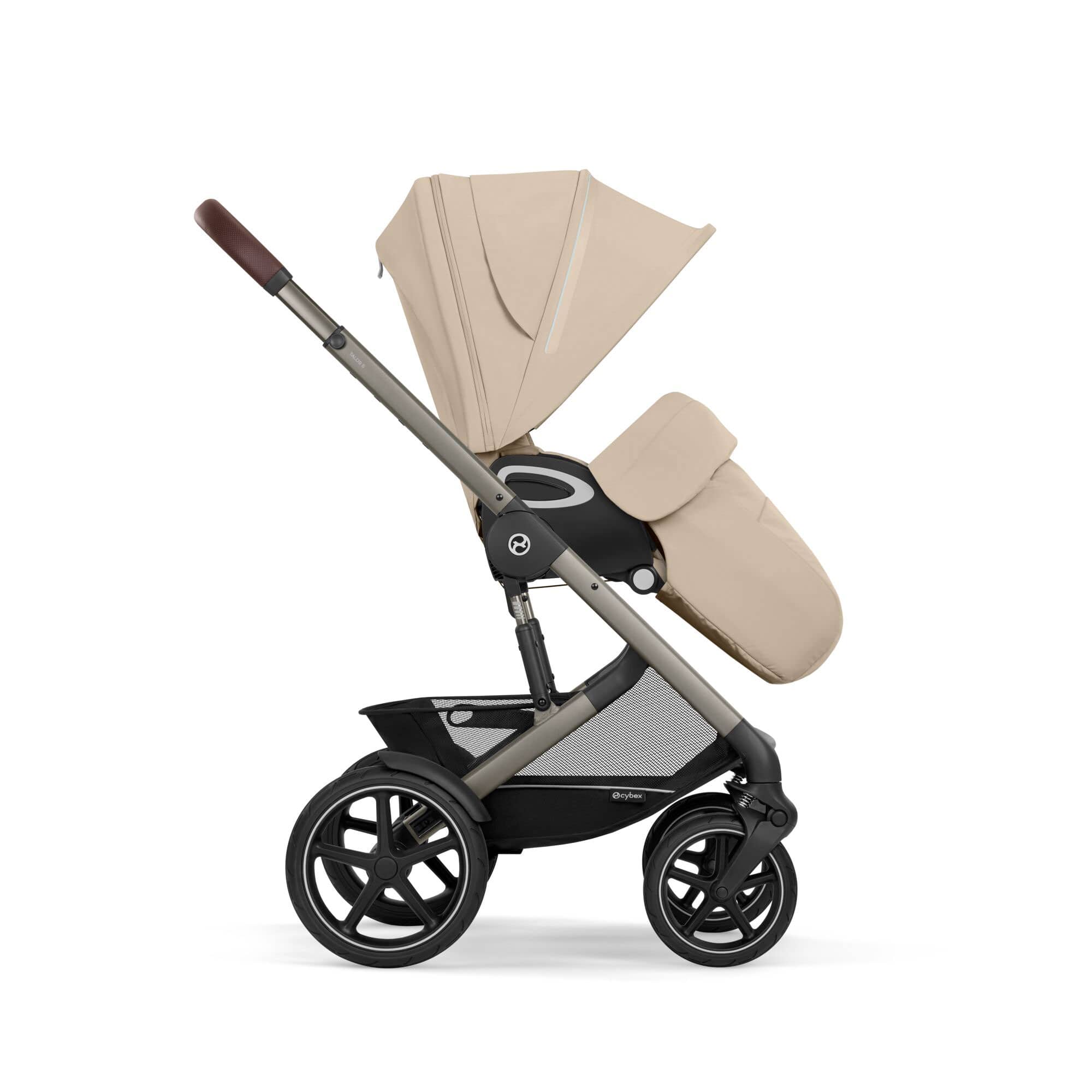 Cybex Talos S Lux 8 Piece Bundle in Almond Beige Baby Prams