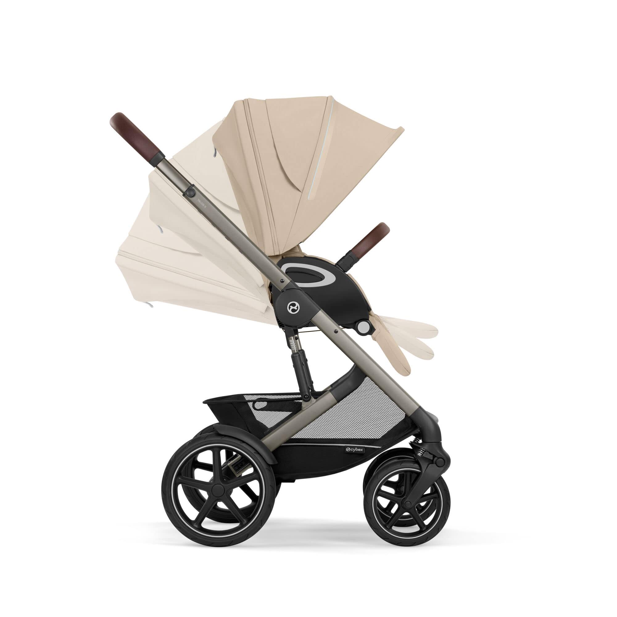 Cybex Talos S Lux 8 Piece Bundle in Almond Beige Baby Prams