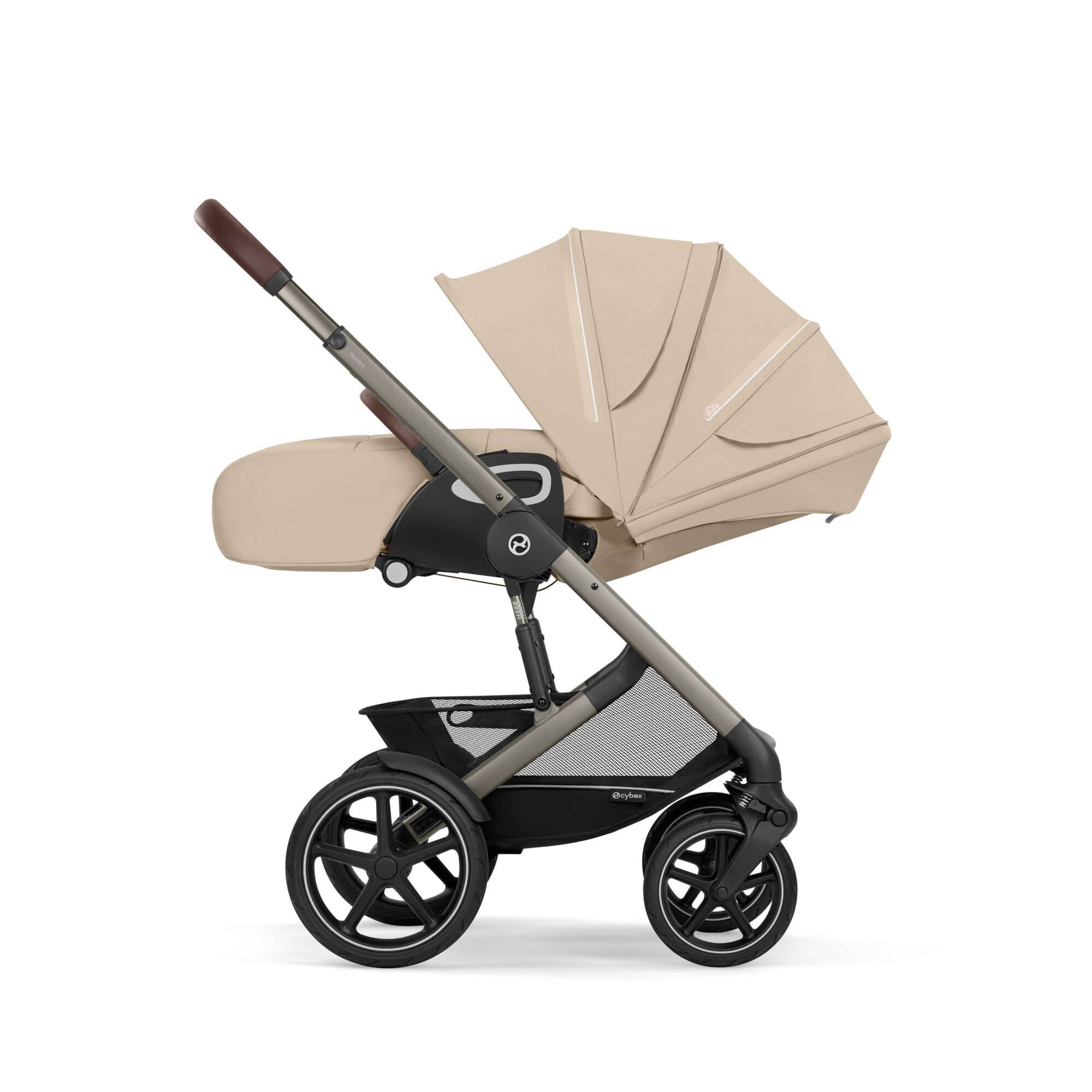 Cybex Talos S Lux 8 Piece Bundle in Almond Beige Baby Prams