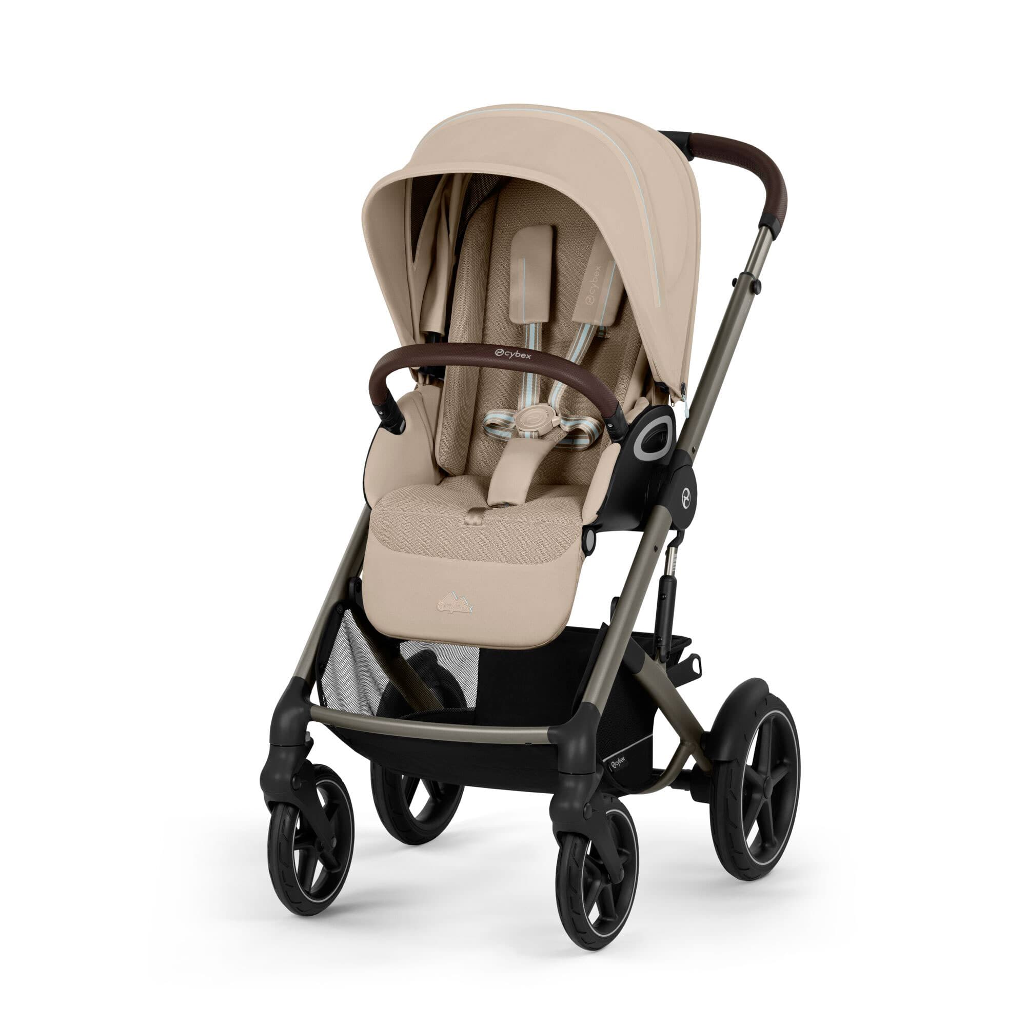 Cybex Talos S Lux 8 Piece Bundle in Almond Beige Baby Prams
