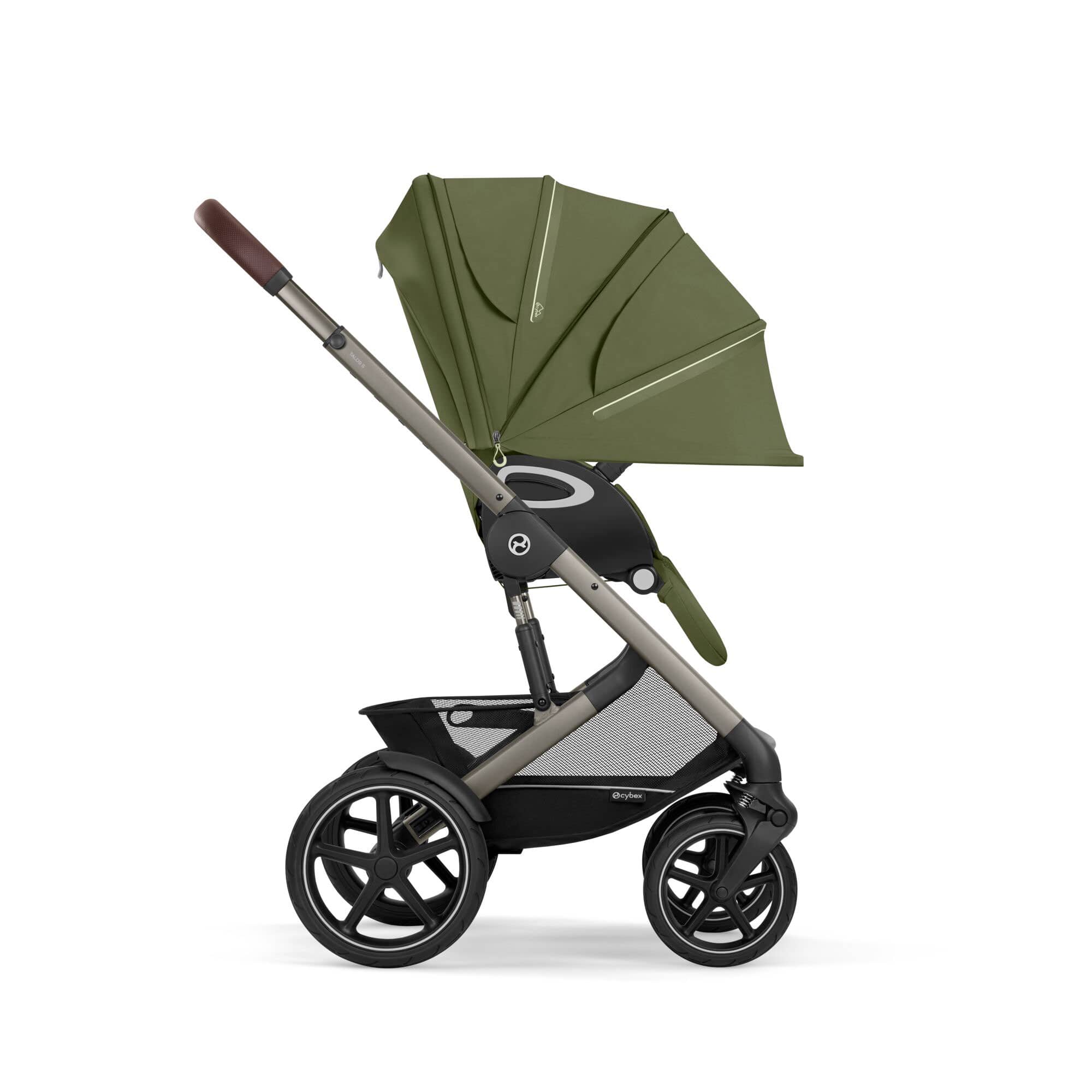 Cybex Talos S Lux 8 Piece Bundle in Moss Green Baby Prams