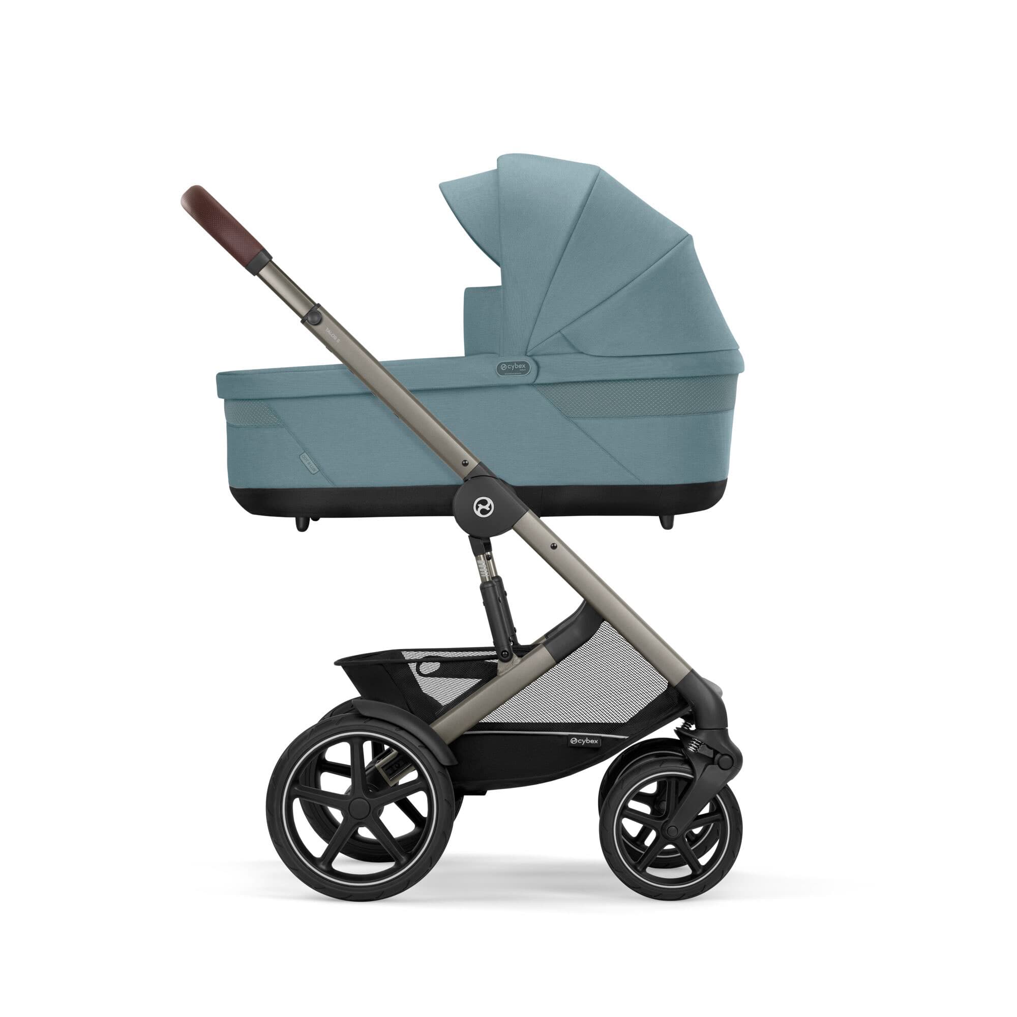Cybex Talos S Lux 8 Piece Bundle in Stormy Blue Baby Prams