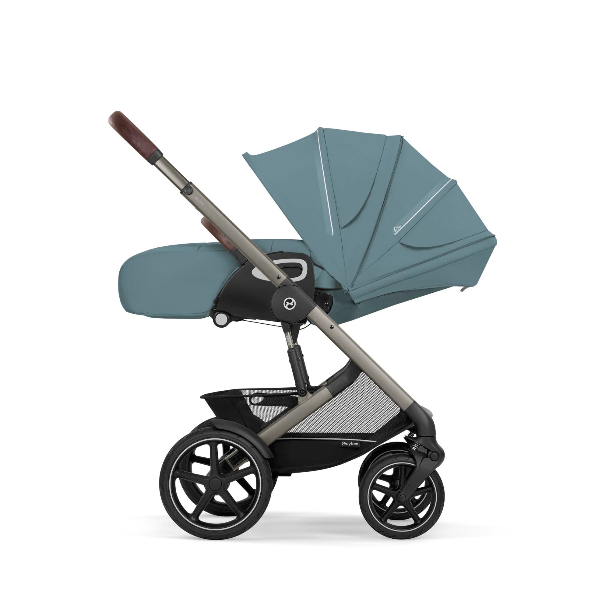 Cybex Talos S Lux 8 Piece Bundle in Stormy Blue Baby Prams
