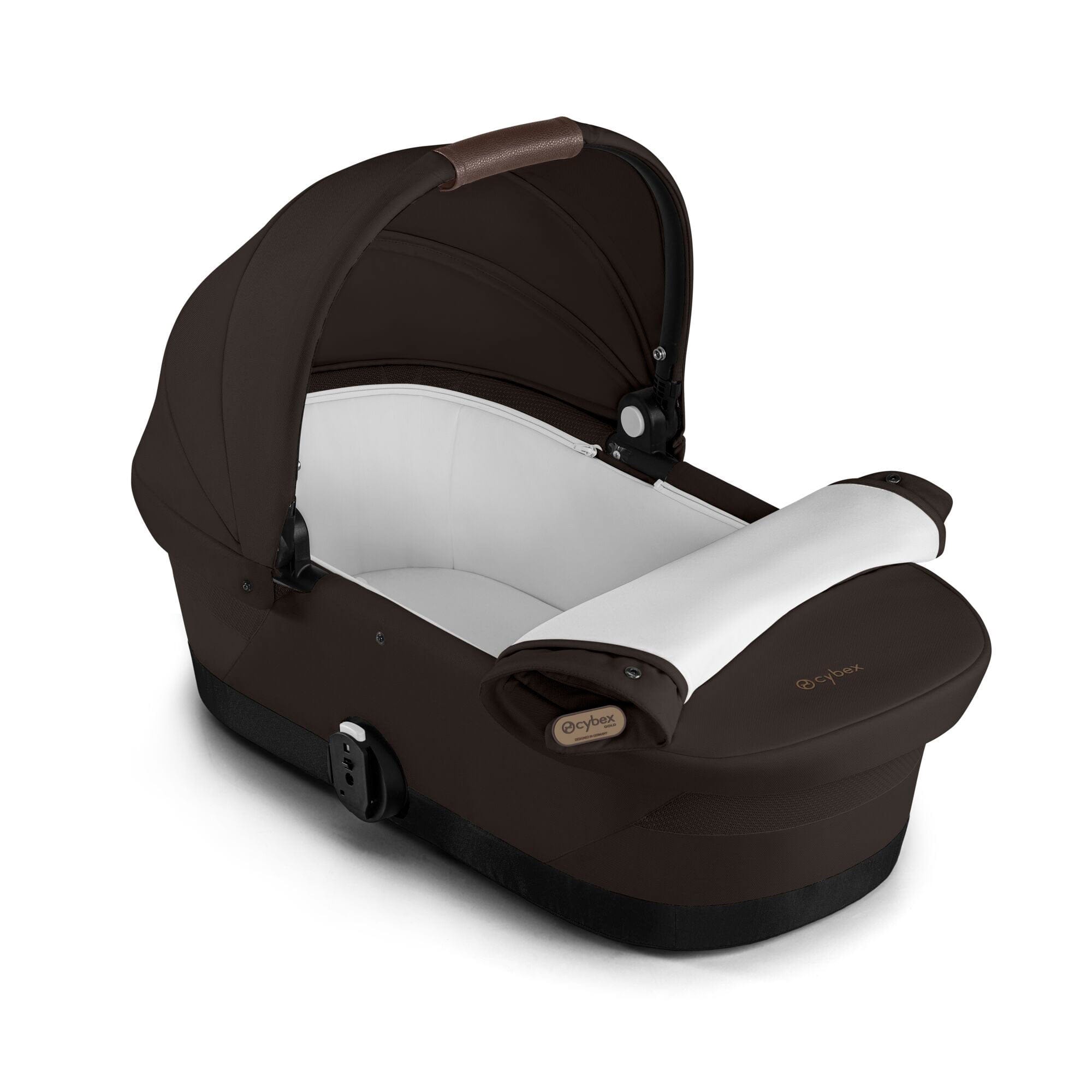 Cybex Gazelle S Cot in Chocolate Brown Chassis & Carrycots 525000165 4063846511587