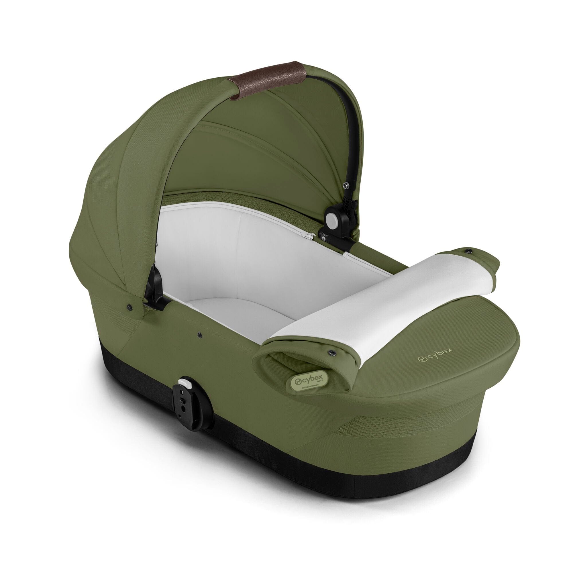 Cybex Gazelle S Cot in Moss Green Chassis & Carrycots 525000157 4063846511532