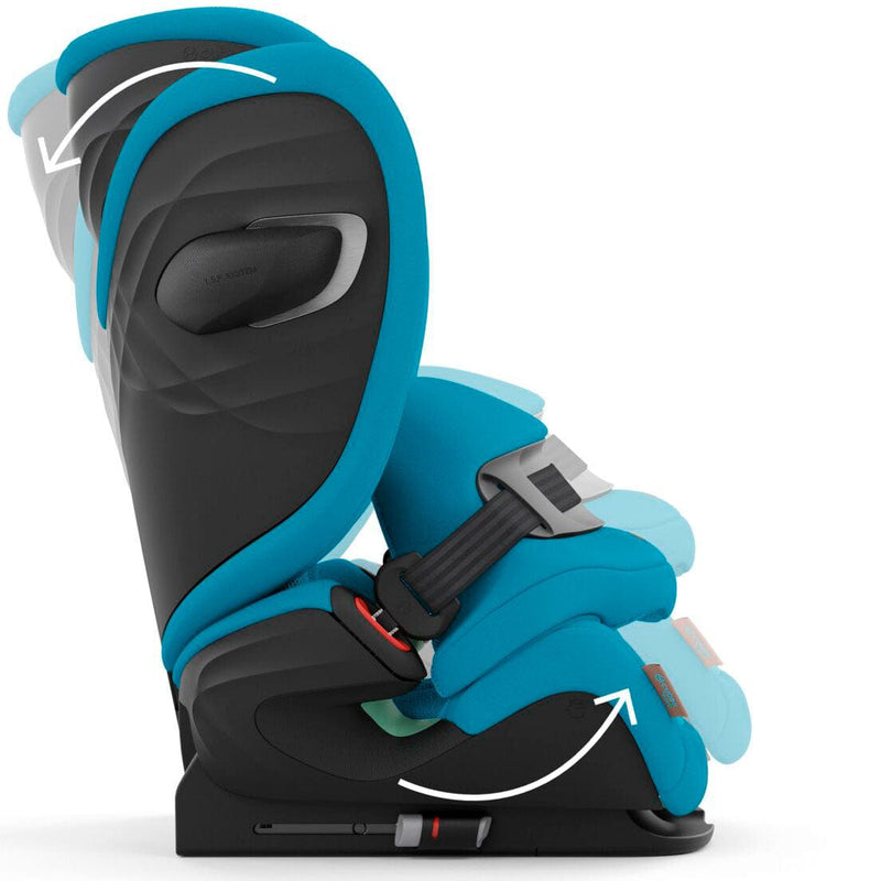 Cybex Pallas G i-Size Plus in Beach Blue Combination Car Seats
