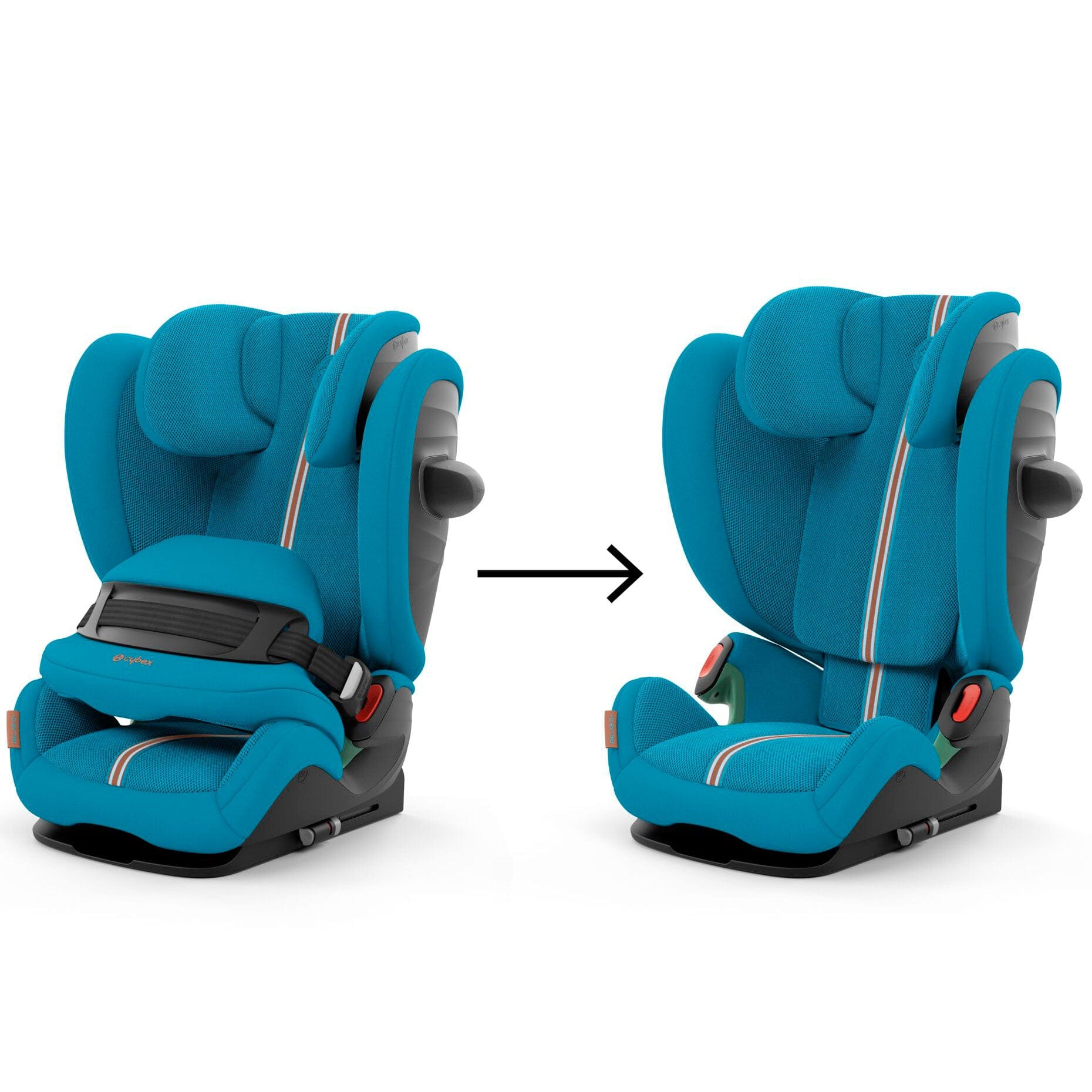 Cybex Pallas G i-Size Plus in Beach Blue Combination Car Seats