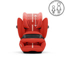 Cybex Pallas G i-Size Plus in Hibiscus Red Combination Car Seats