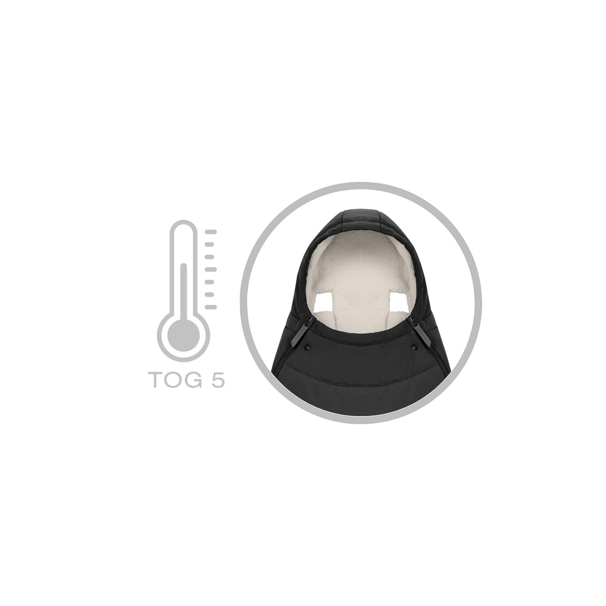platinum footmuff cybex Cybex Platinum Footmuff in Sepia Black