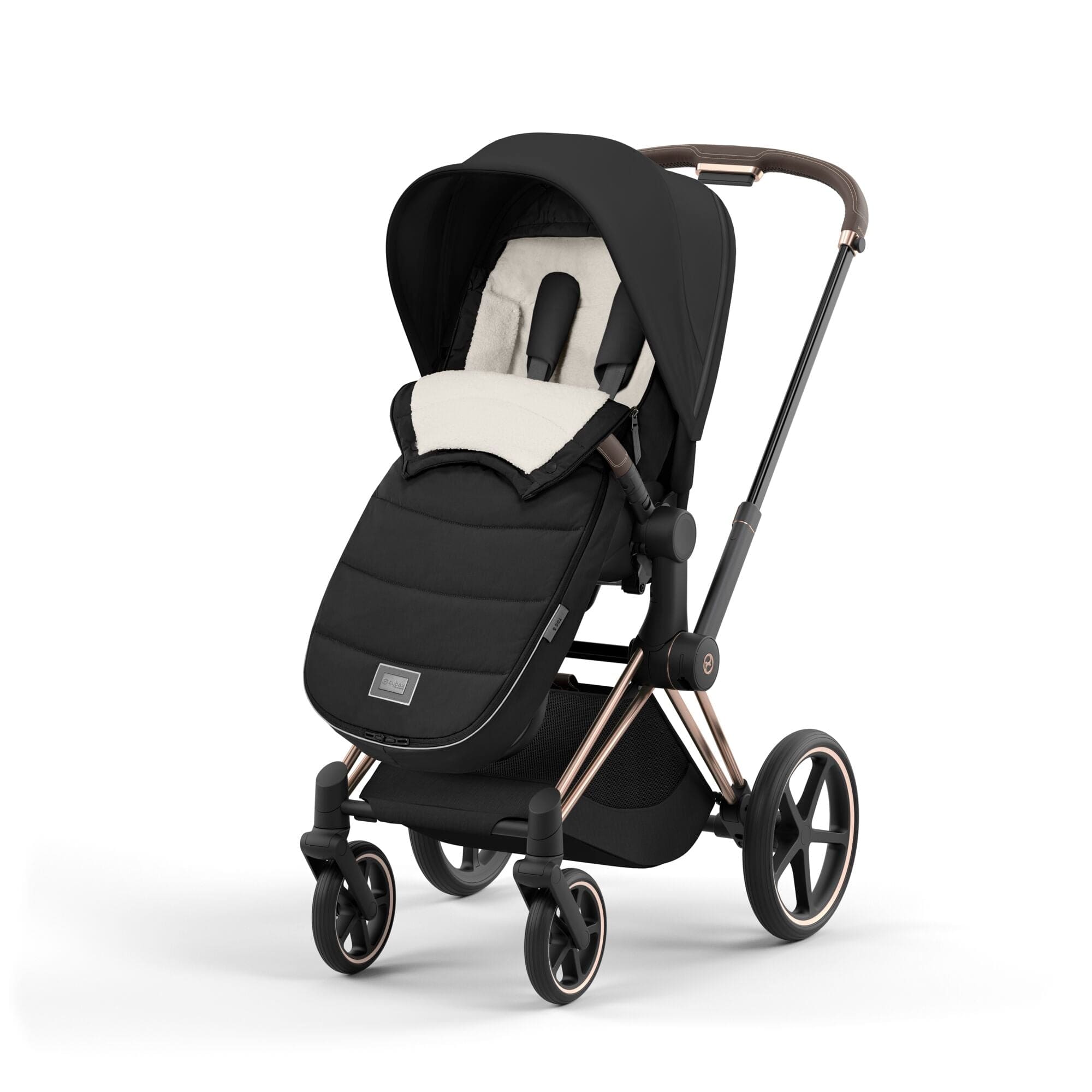 cybex footmuff car seat Cybex Platinum Footmuff in Sepia Black