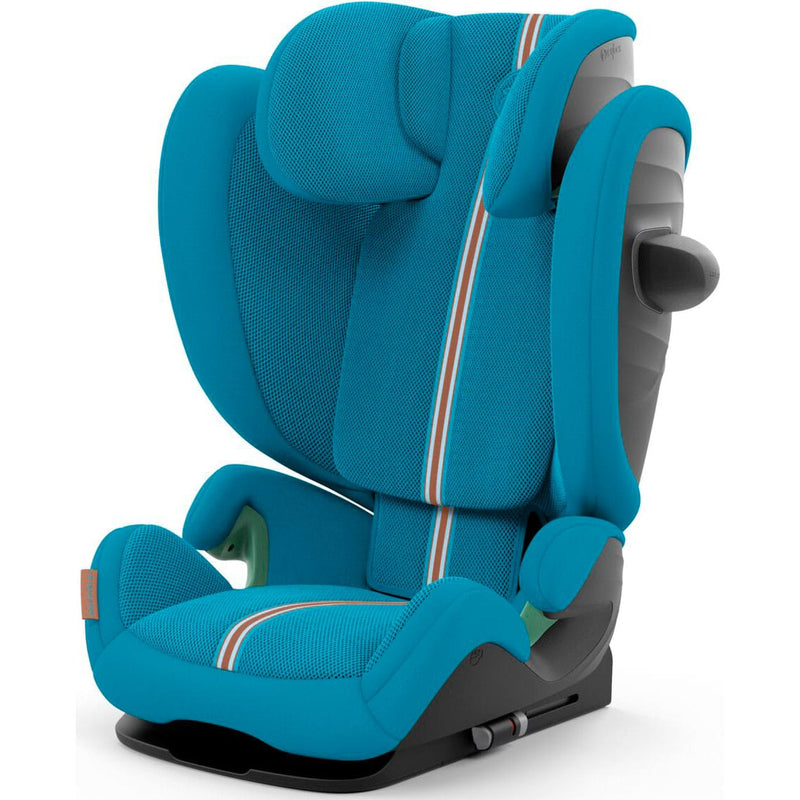 Cybex Solution G i-Fix Plus Highback Booster Car Seat in Beach Blue Highback Booster Seats
