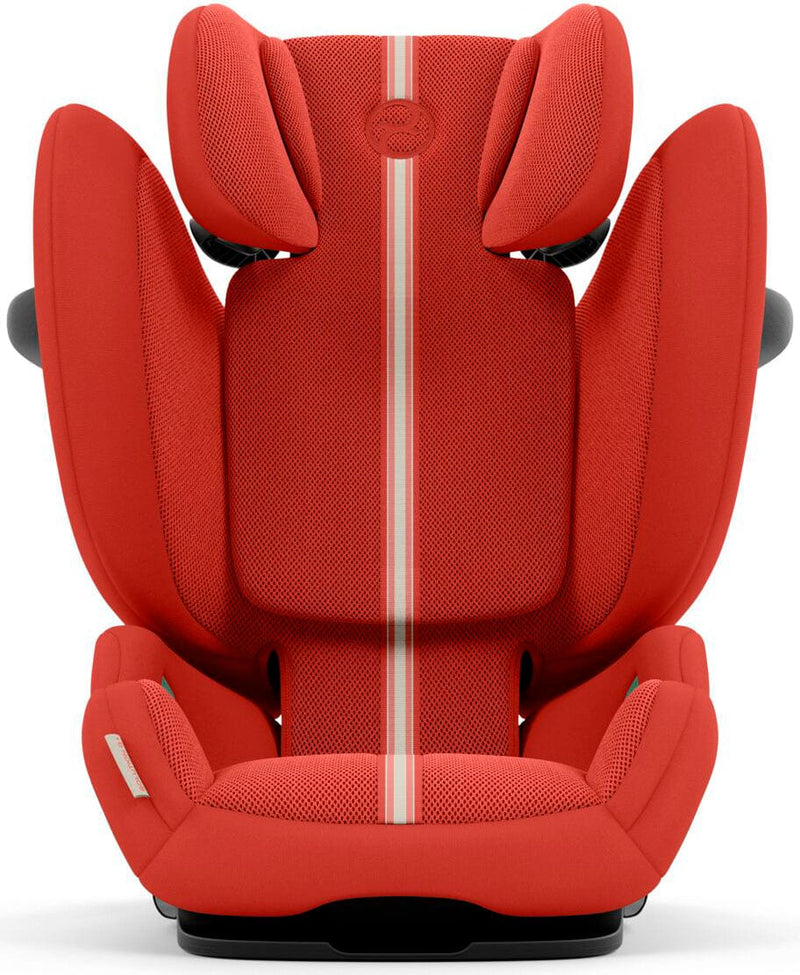 Cybex Solution G i-Fix Plus Highback Booster Car Seat in Hibiscus Red Highback Booster Seats 523001107 4063846425853