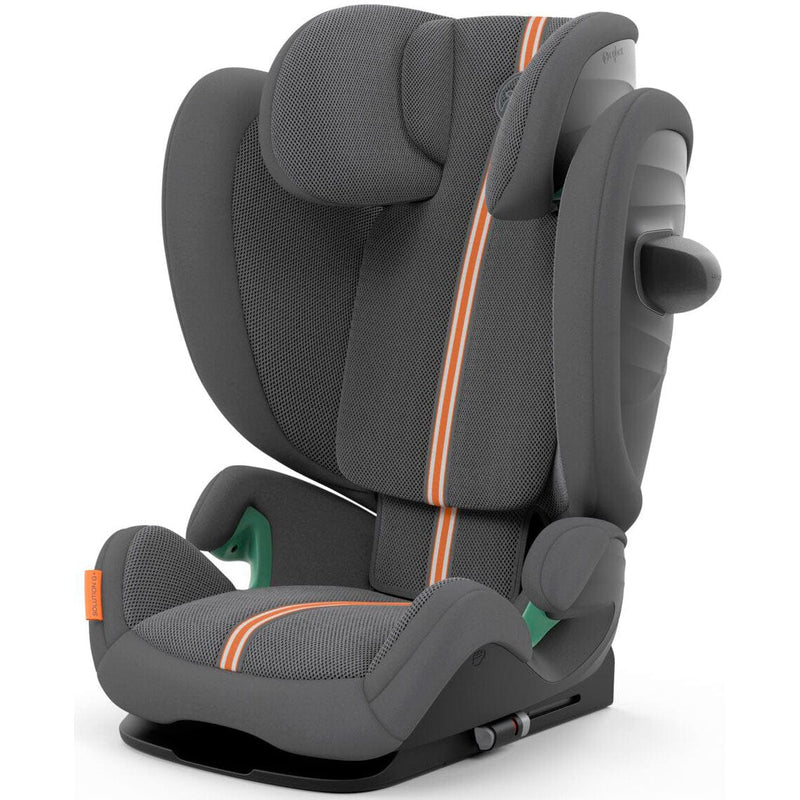 Cybex Solution G i-Fix Plus Highback Booster Car Seat in Lava Grey Highback Booster Seats