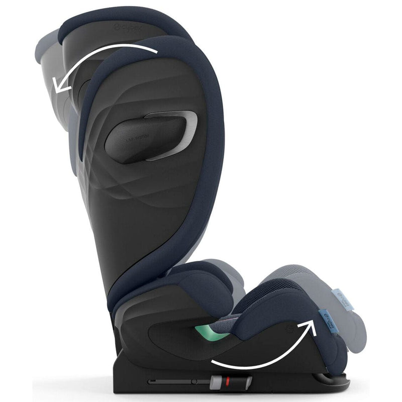 Cybex Solution G i-Fix Plus Highback Booster Car Seat in Ocean Blue Highback Booster Seats
