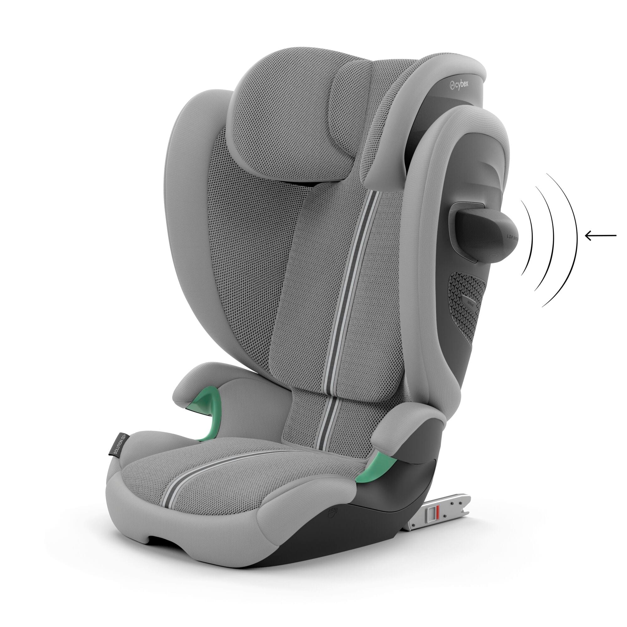 cybex booster Cybex Solution G2 Plus i-Fix Highback Booster in Stone Grey