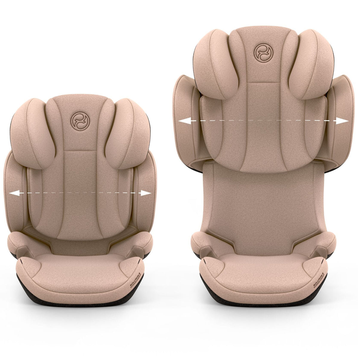 Cybex Solution S in Cozy Beige Highback Booster Seats 526003125 4.06385E+12