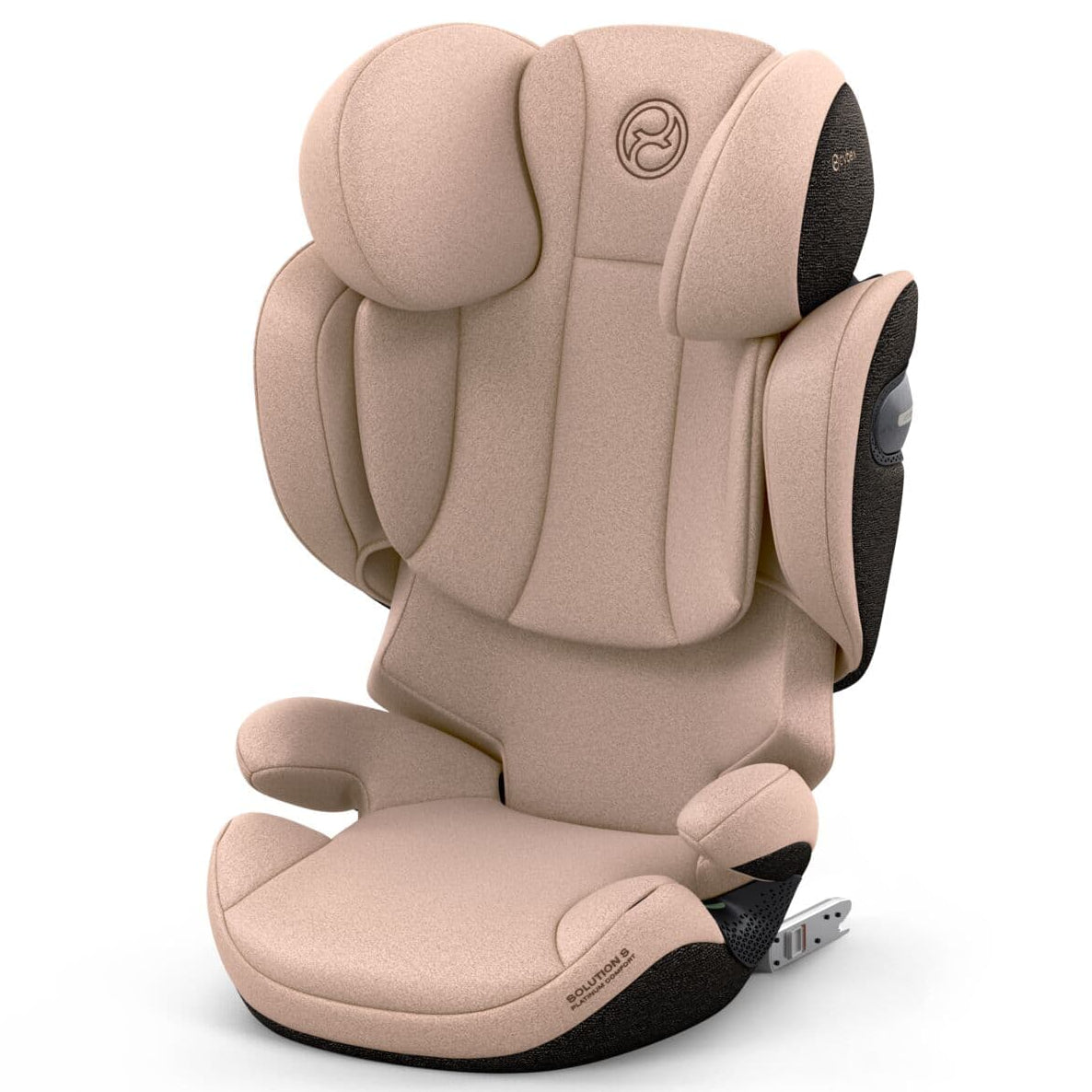 Cybex Solution S in Cozy Beige Highback Booster Seats 526003125 4.06385E+12