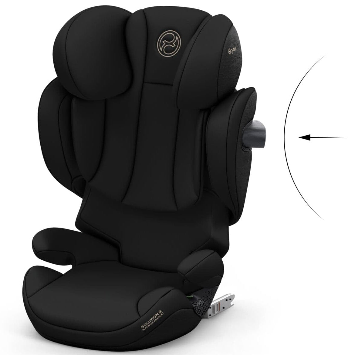 Cybex Solution S in Sepia Black Highback Booster Seats 526003121 4.06385E+12
