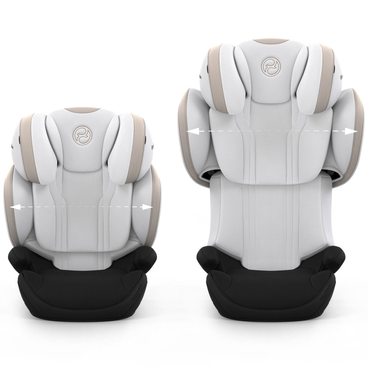 Cybex Solution S Style in Off White Highback Booster Seats 526003153 4.06385E+12
