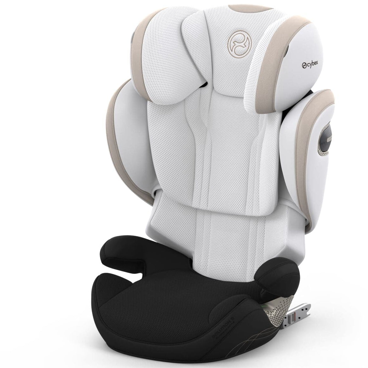 Cybex Solution S Style in Off White Highback Booster Seats 526003153 4.06385E+12