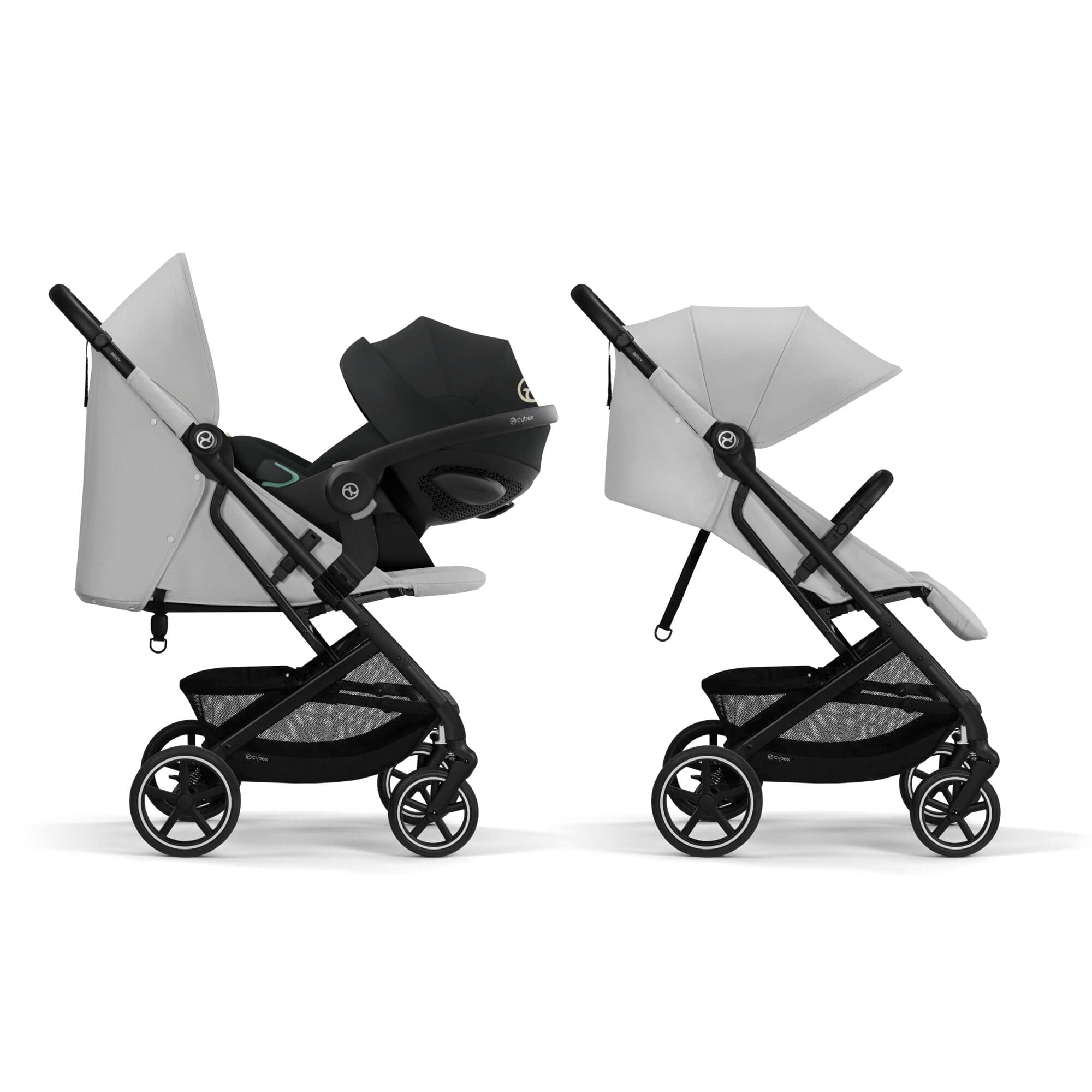 Cybex Beezy in Fog Grey/Light Grey Pushchairs & Buggies 524000155 4063846450749