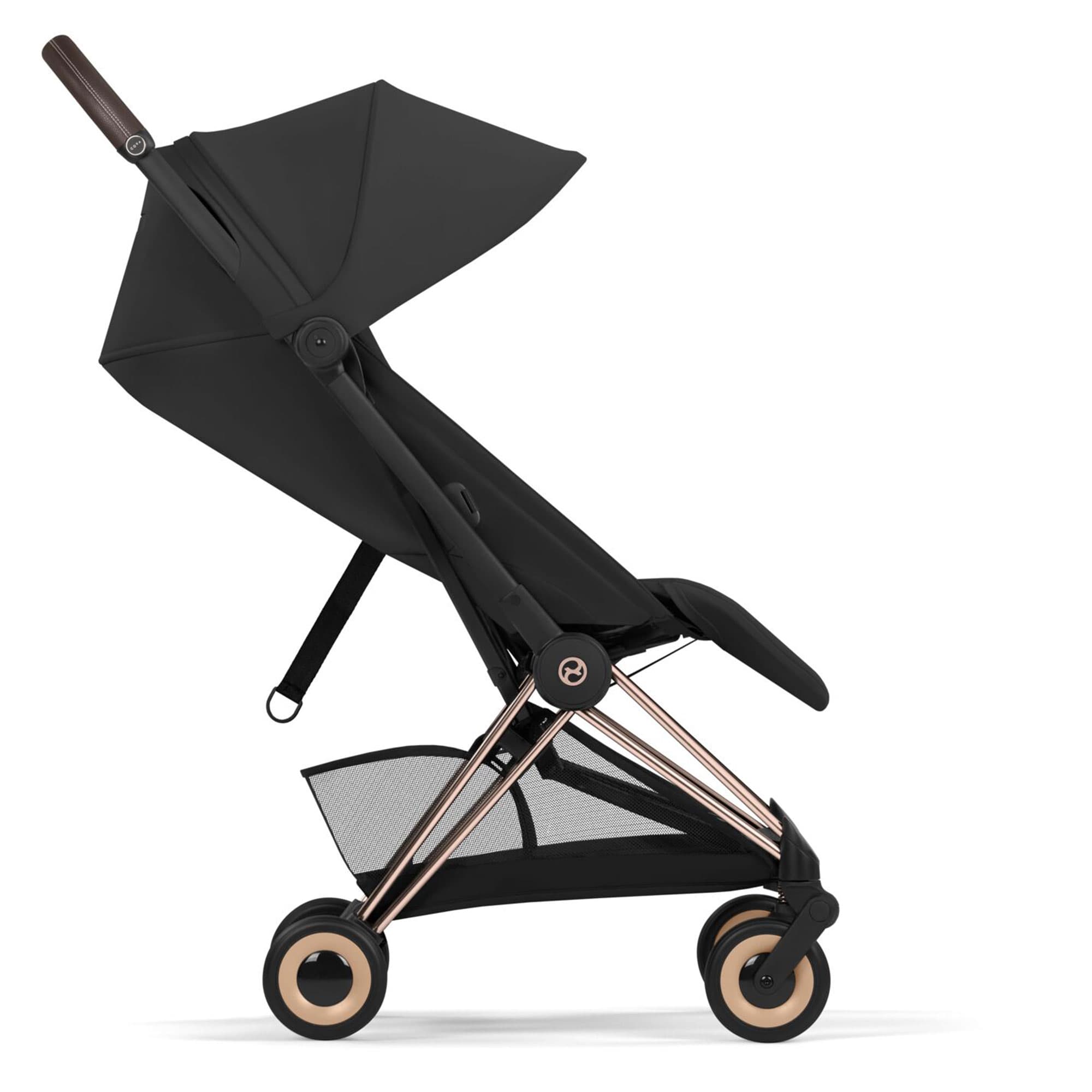 Cybex Coya Comfort Collection in Rose Gold/Sepia Black Pushchairs & Buggies 526000131 4063846549955