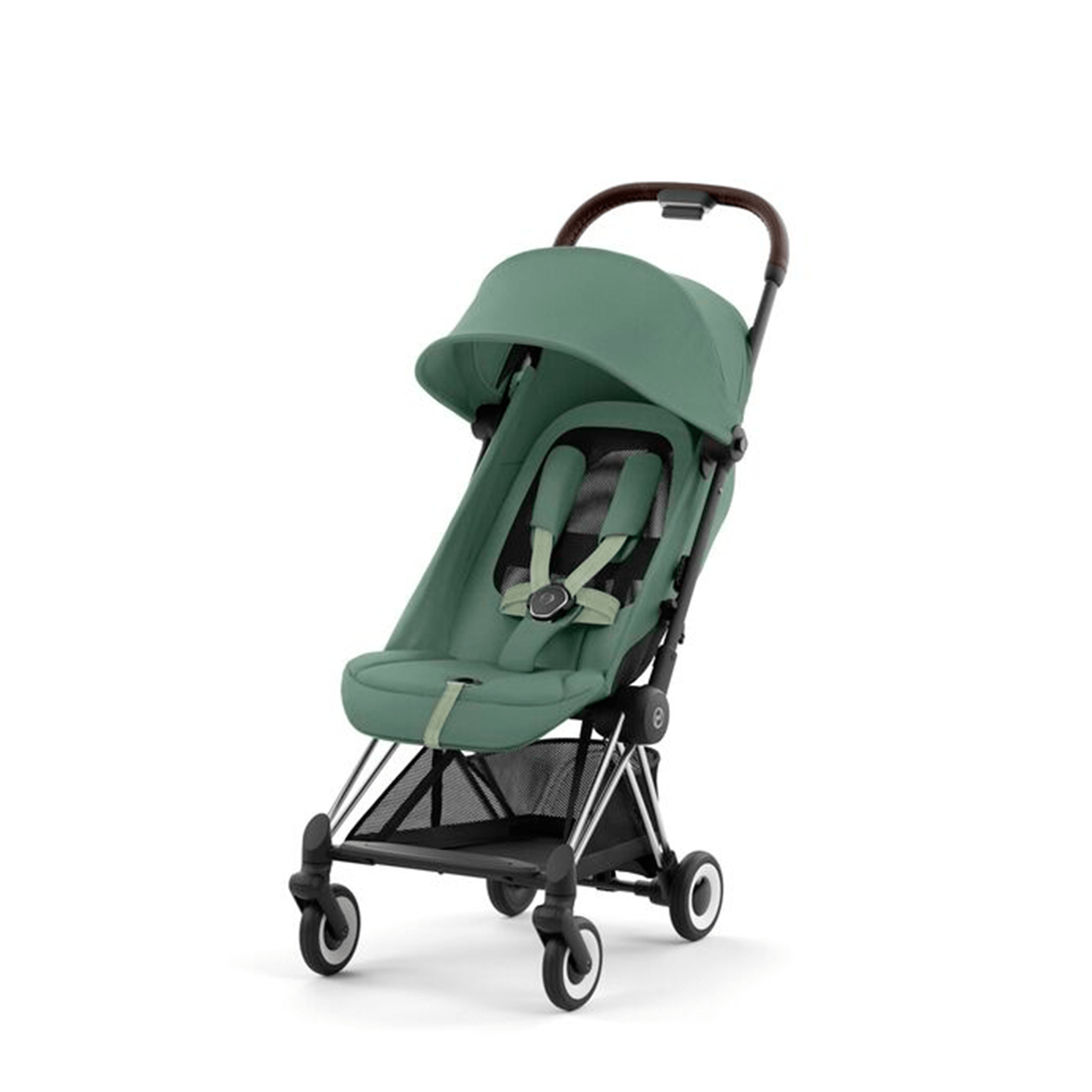 Cybex COYA in Chrome Leaf Green Pushchairs & Buggies 522004427 4063846387861