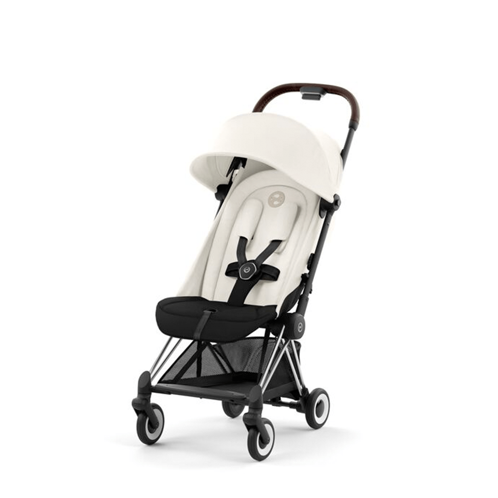Cybex COYA in Chrome Off White Pushchairs & Buggies 522004407 4063846387700