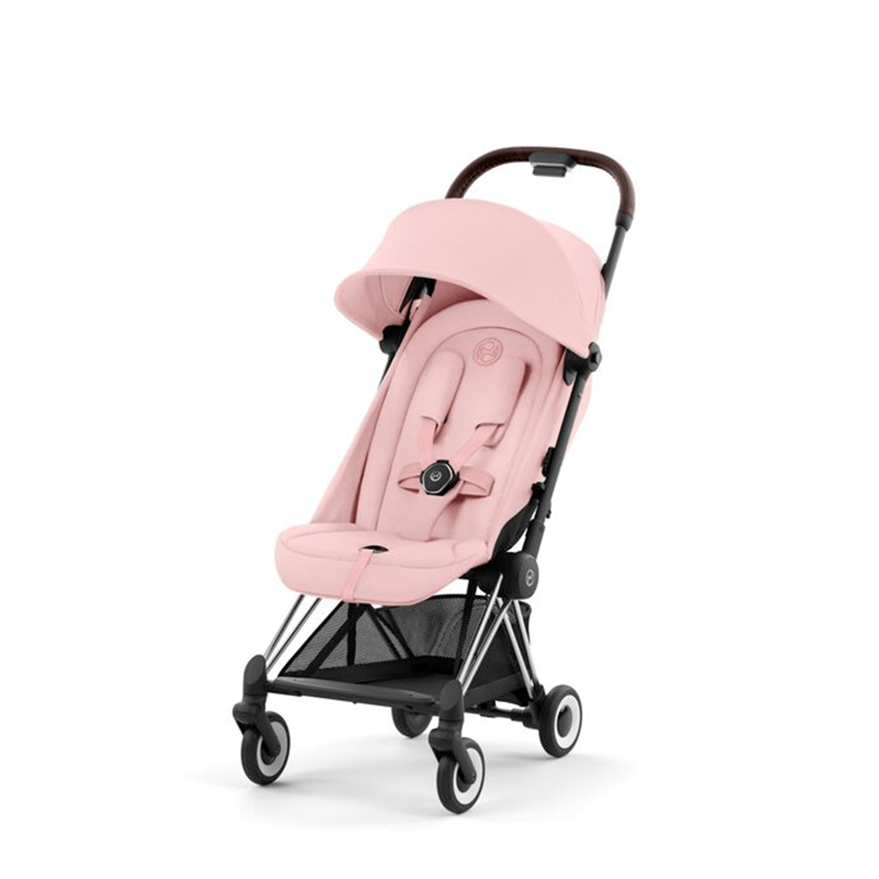 Cybex COYA in Chrome Peach Pink Pushchairs & Buggies 522004417 4063846387786
