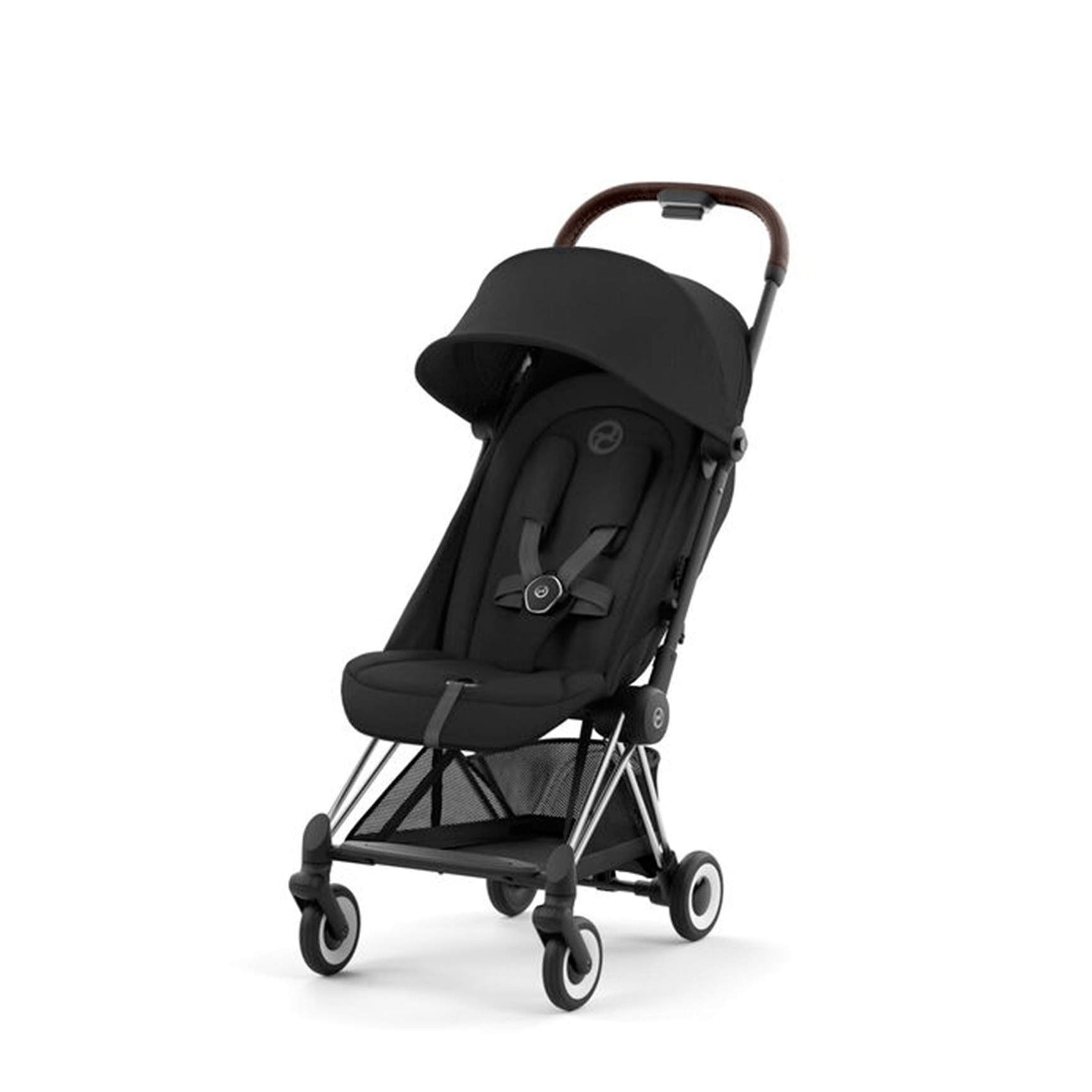 Cybex COYA in Chrome Sepia Black Pushchairs & Buggies 522004387 4063846387540