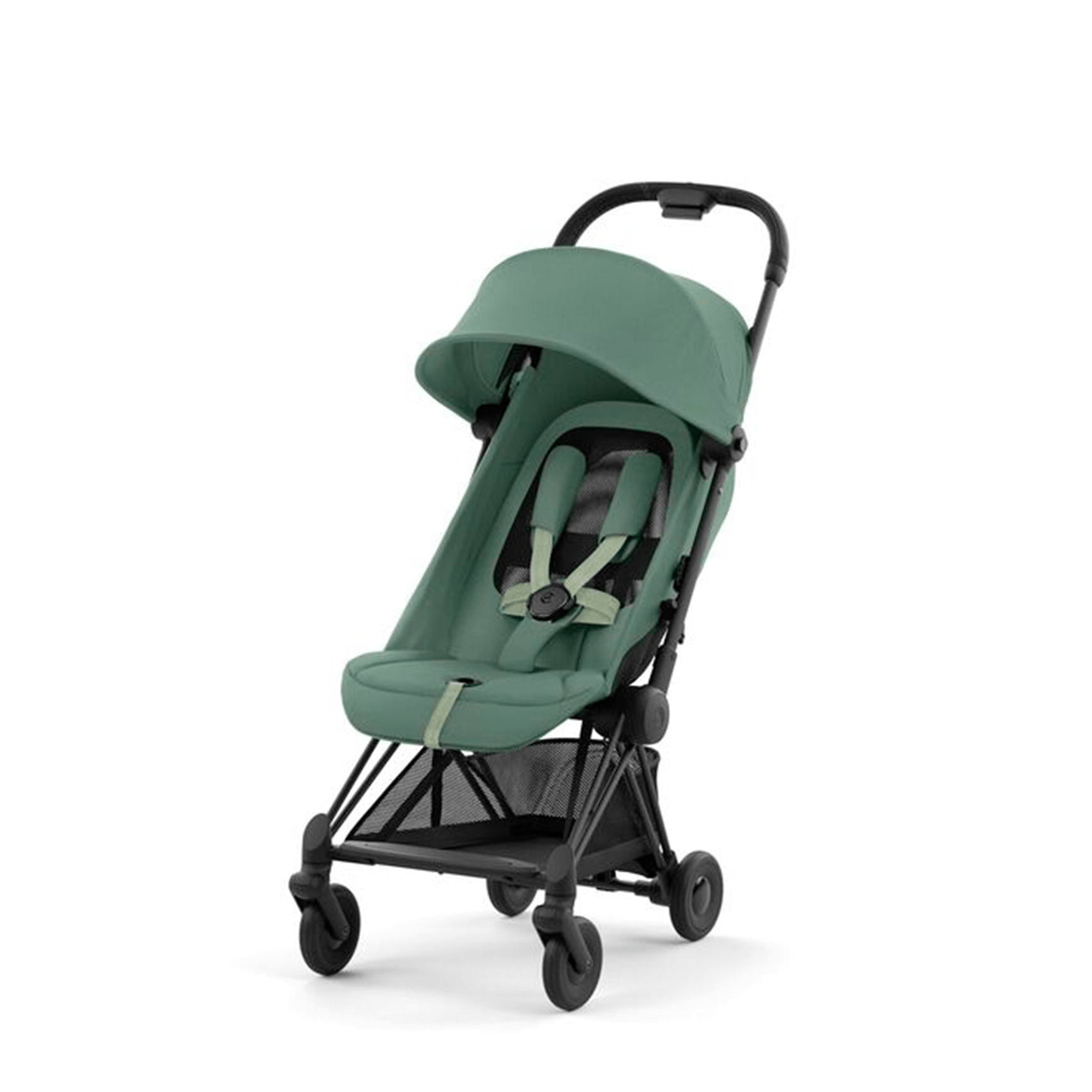 cybex coya recline Cybex COYA in Matt Black Leaf Green