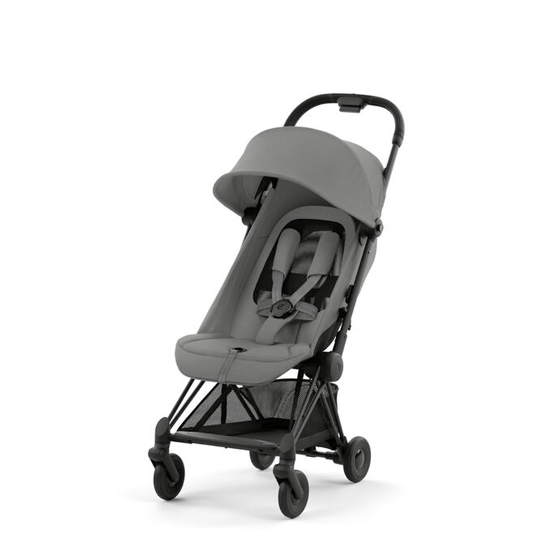 Cybex COYA in Matt Black Mirage Grey Pushchairs & Buggies 522004327 4063846387069